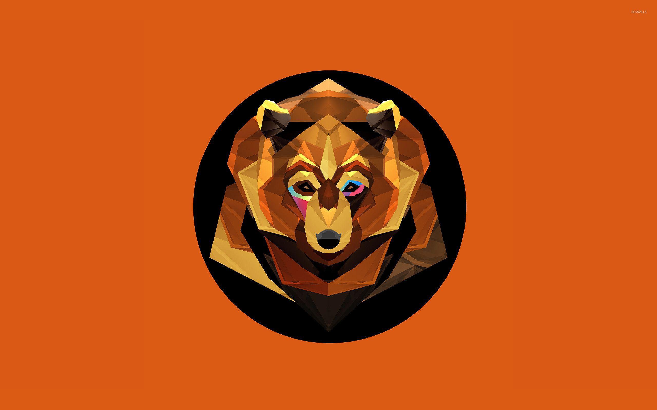 2560x1600 Grizzly Bear Art Wallpaper .