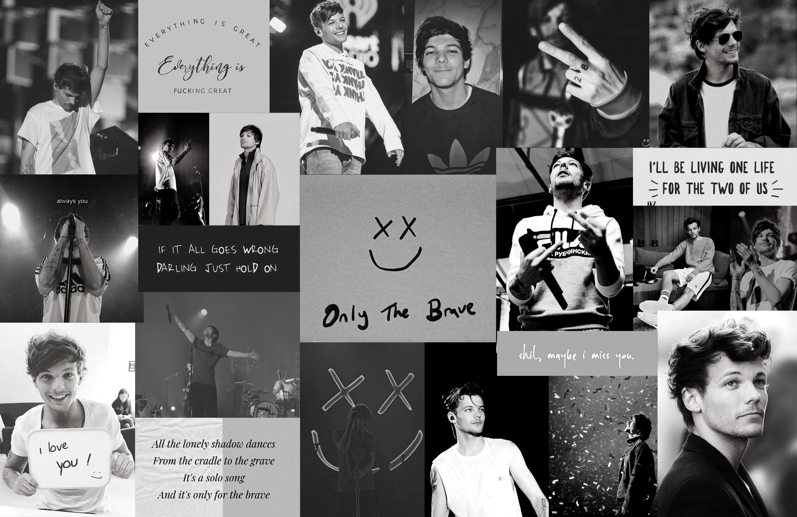 2560x1660 Louis Tomlinson Aesthetic Wallpaper .com
