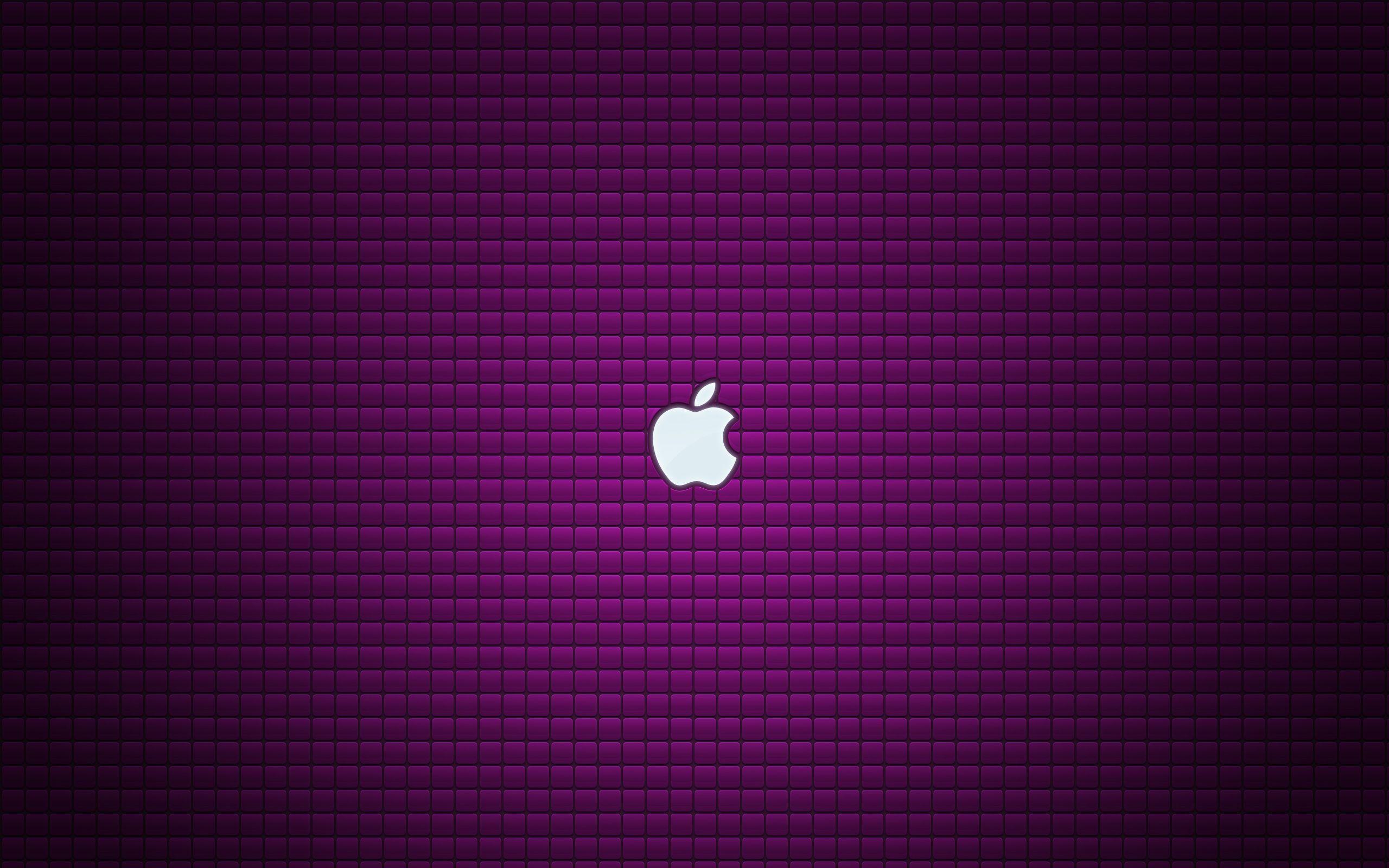 2560x1600 Purple Mac Logo -