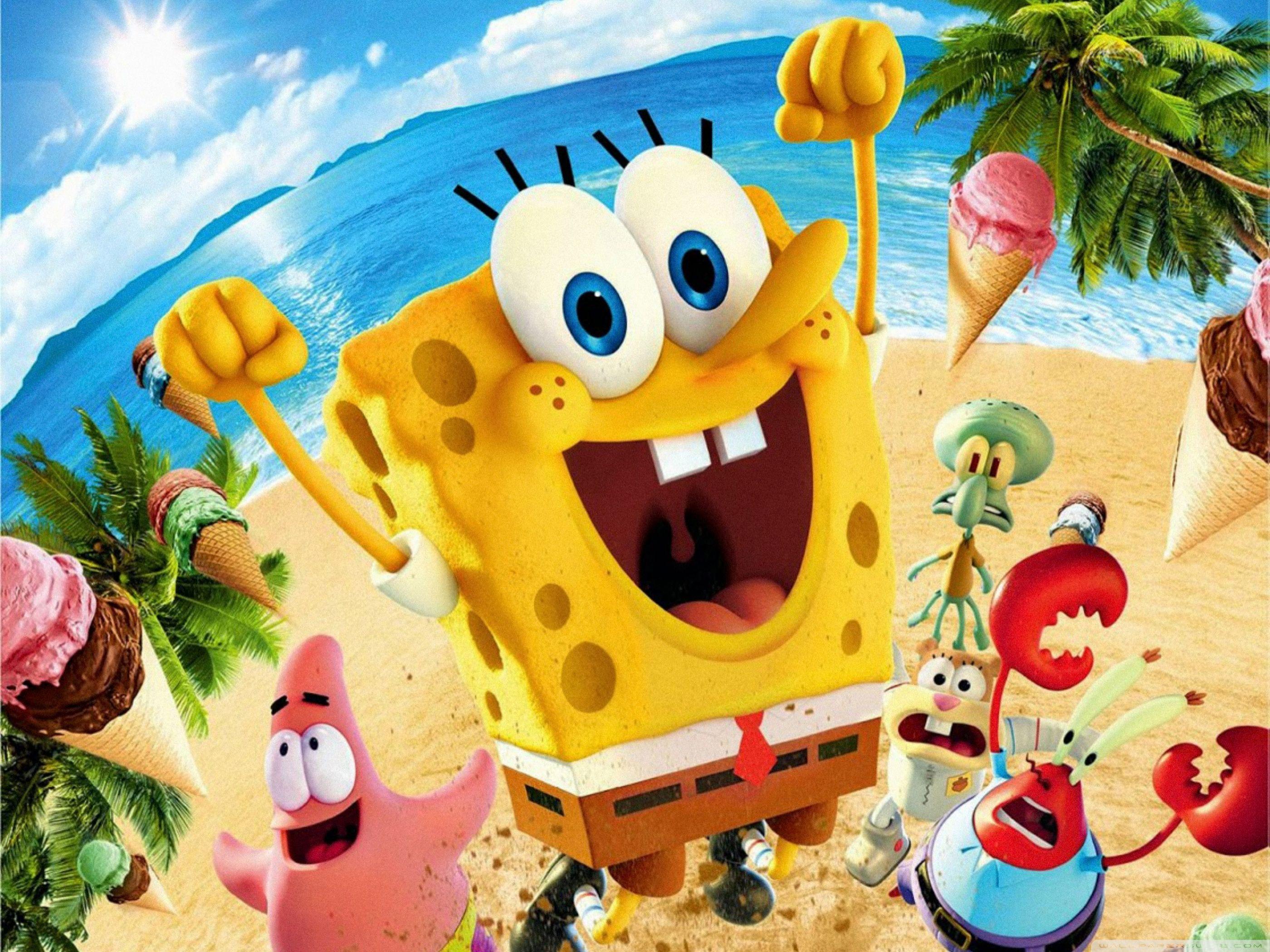 2800x2100 Spongebob Desktop Wallpaper HD