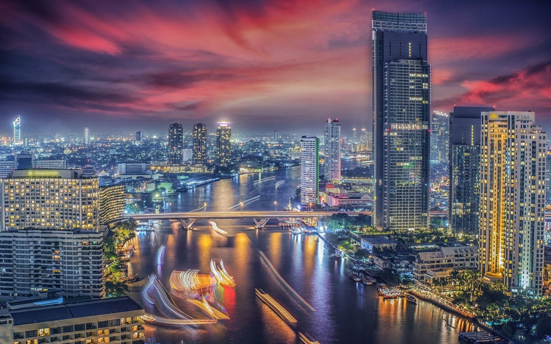1920x1200 Bangkok City of Thailand Wallpaper. HD .