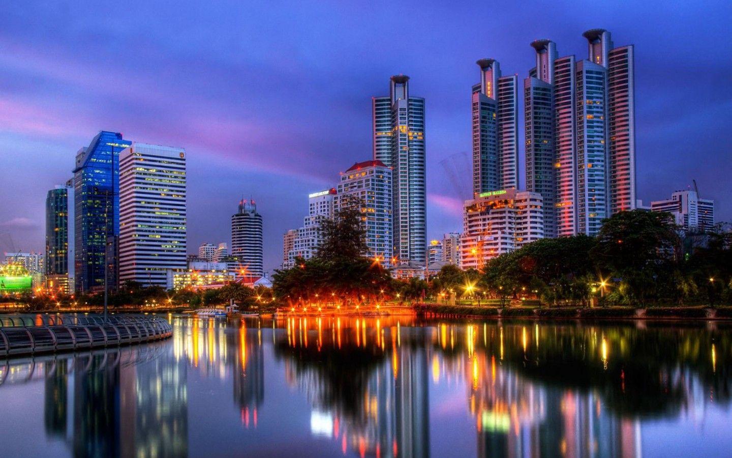 1440x900 Bangkok City : Wallpaper13.