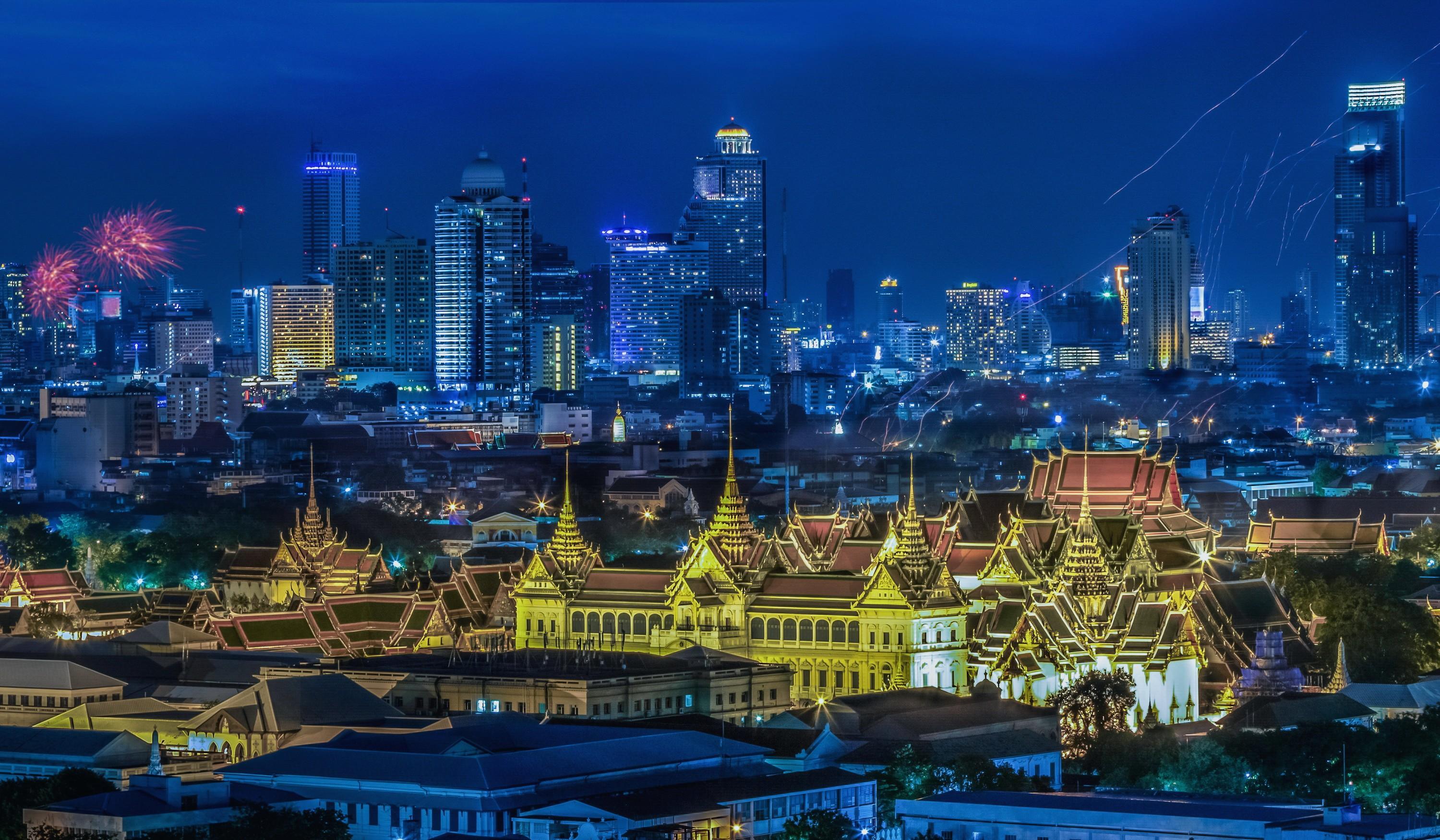 Bangkok Skyline Wallpapers Top Free Bangkok Skyline Backgrounds 