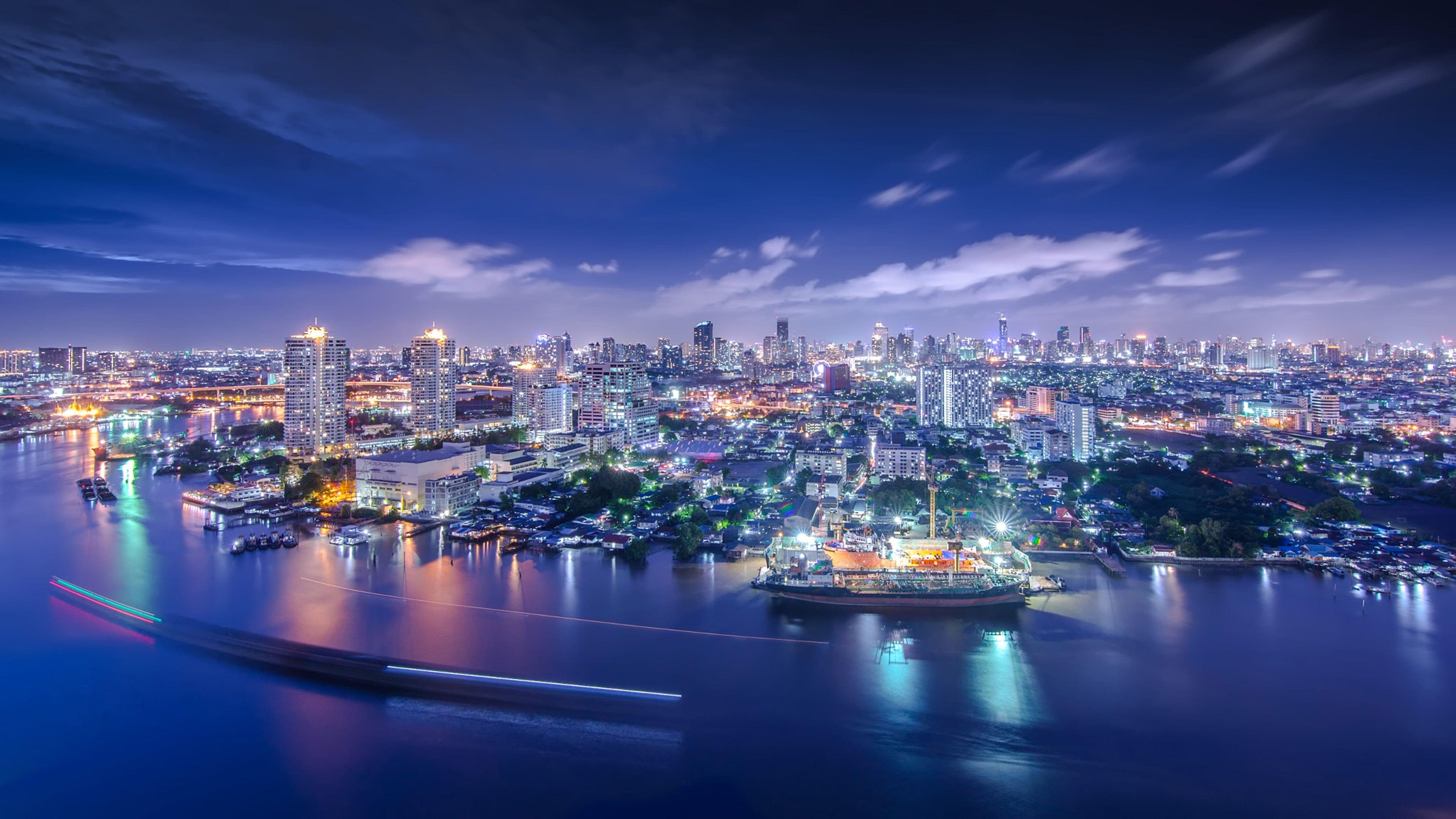 Bangkok Skyline Wallpapers Top Free Bangkok Skyline Backgrounds