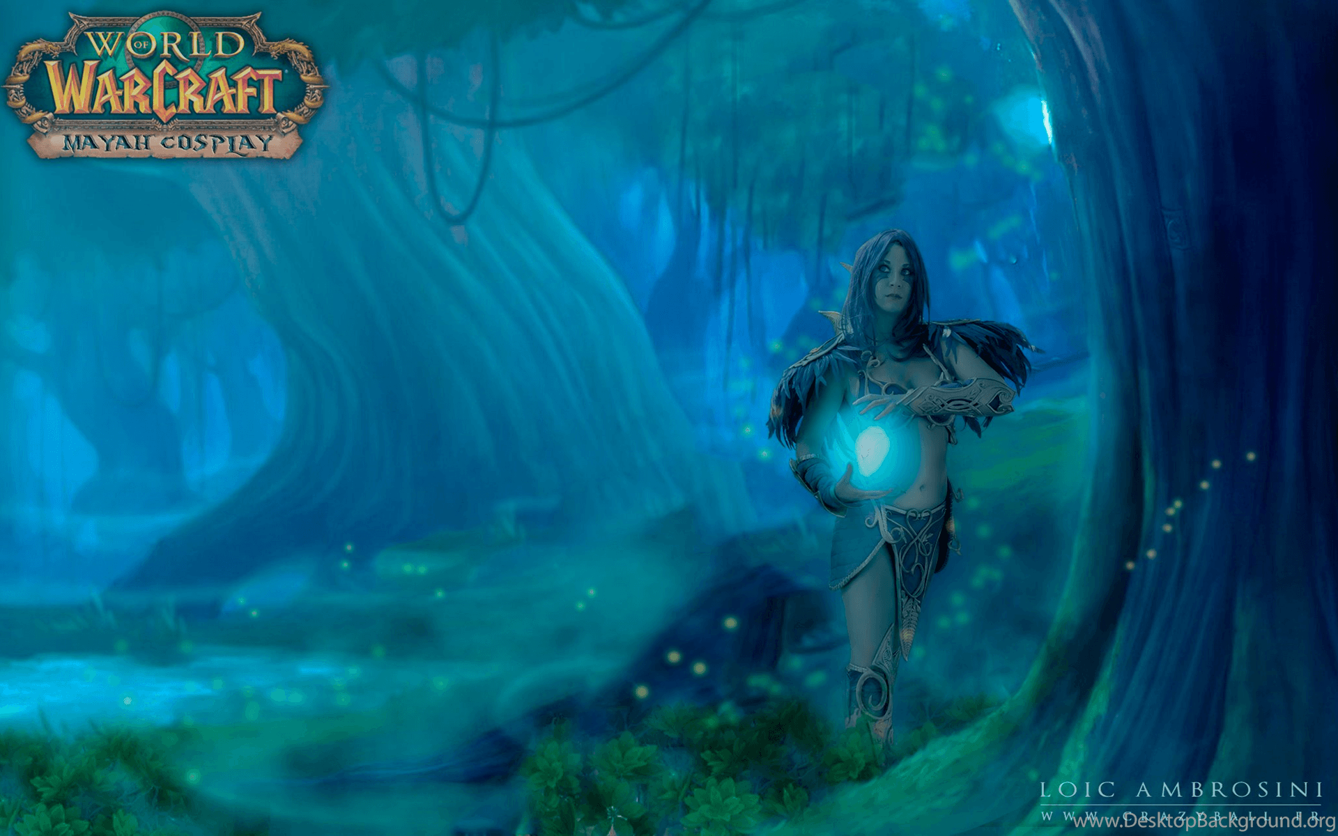 1920x1200 World Of Warcraft Night Elf Wallpaper Wallpaper Zone Desktop
