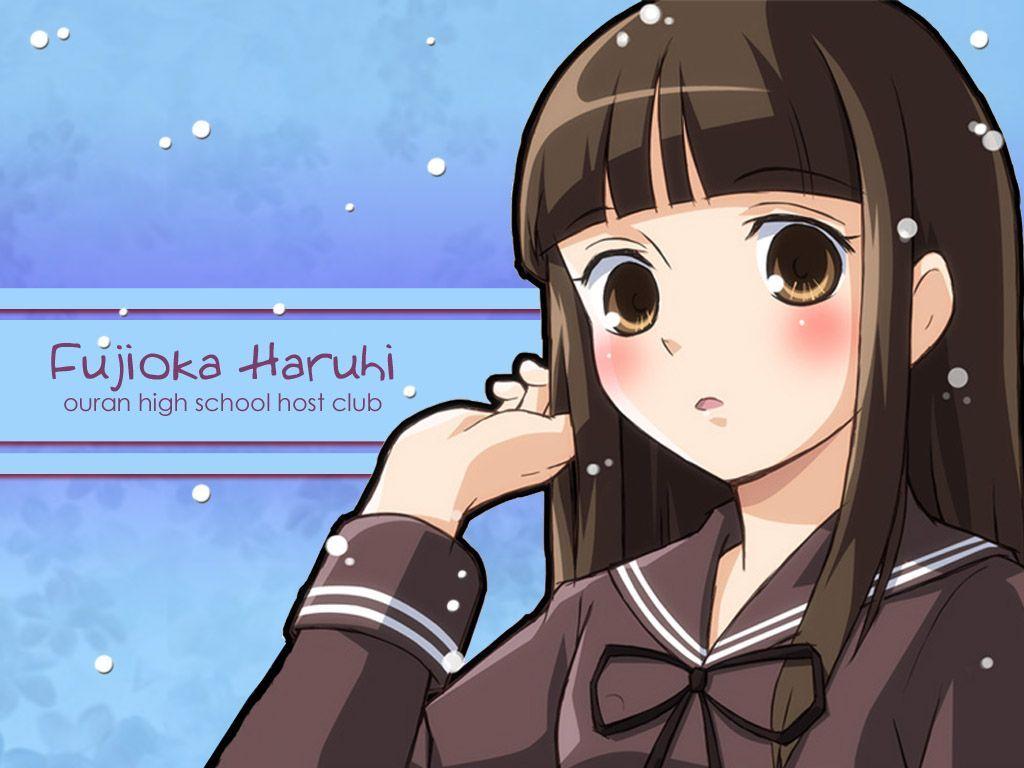 1024x768 Haruhi, from Ouran Highschool Host Club .com