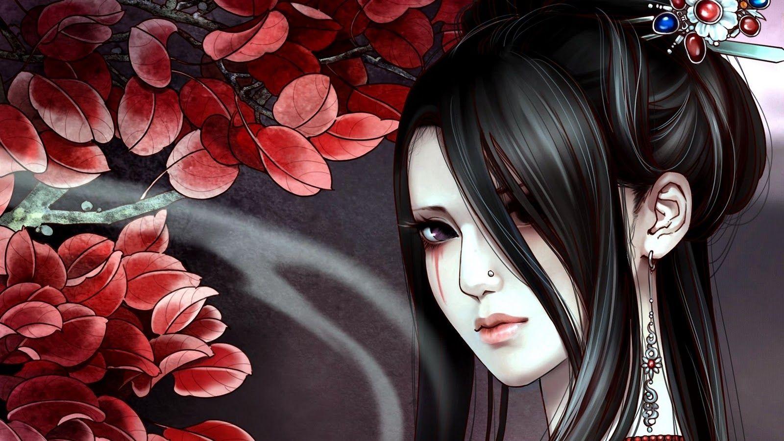 1600x900 Download Japanese Woman Wallpaper Desktop Background