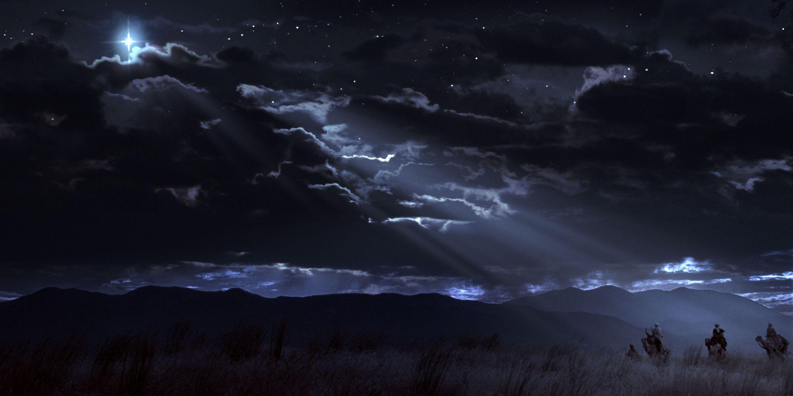 2560x1280 Three Wise Men Wallpaper
