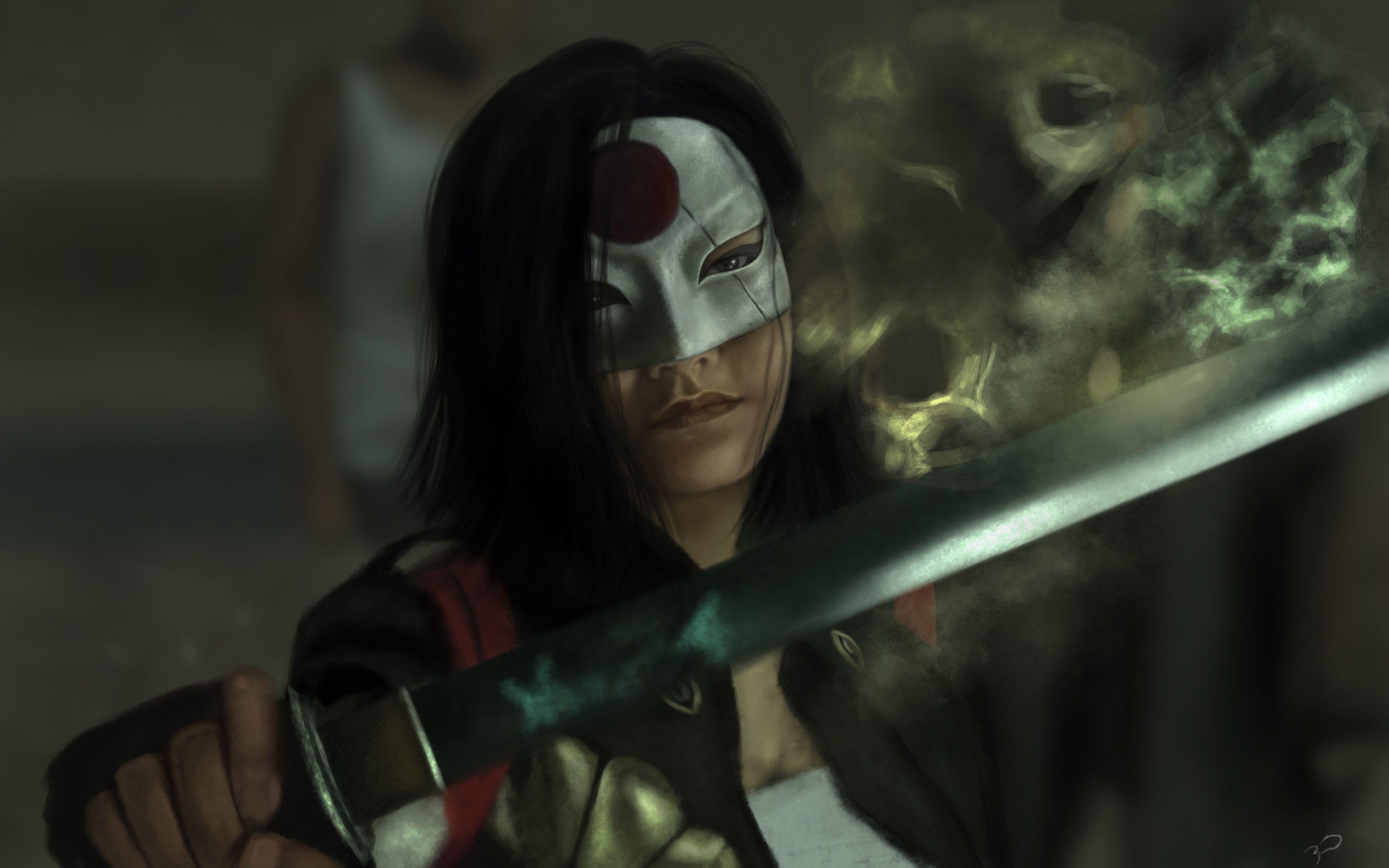 3840x2400 Suicide Squad (2016) Katana 4K UHD 16:10 3840x2400 Wallpaper. UHD