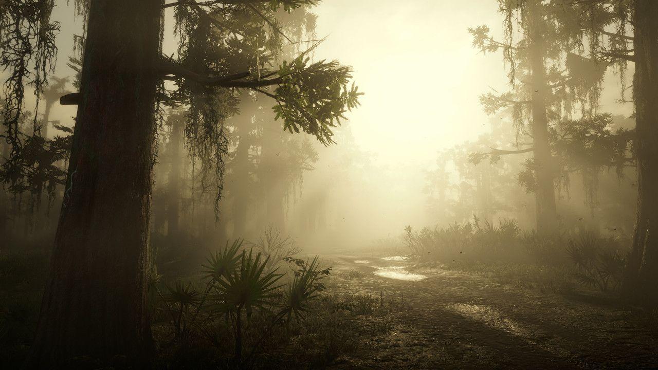 1280x720 Red Dead Redemption 2 Swamp Nature .