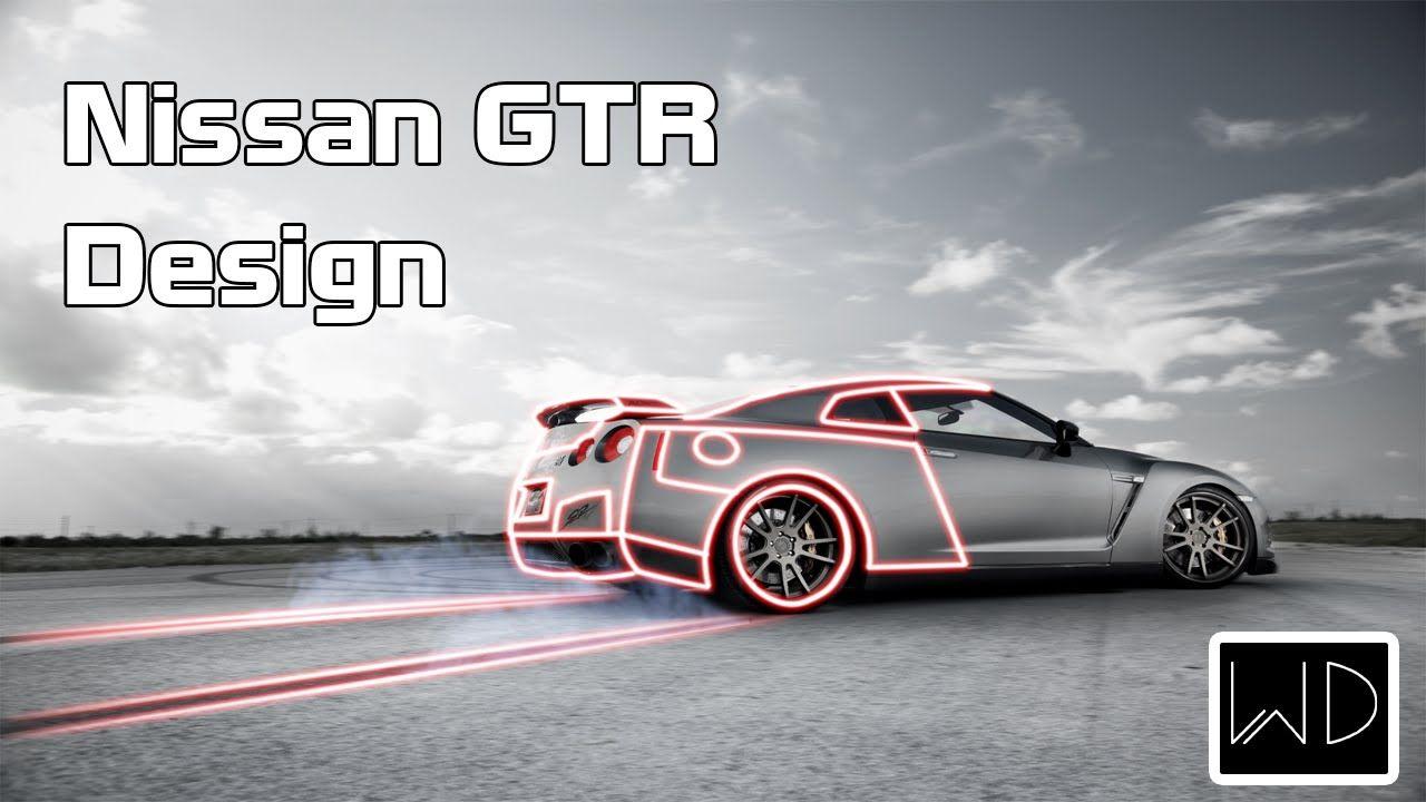 1280x720 Nissan GTR wallpaper design