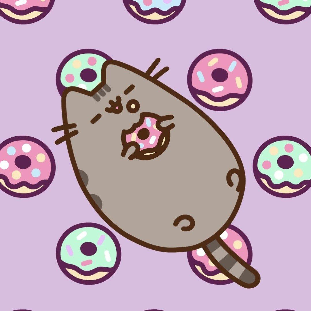 1080x1082 Cute Pusheen Wallpaper