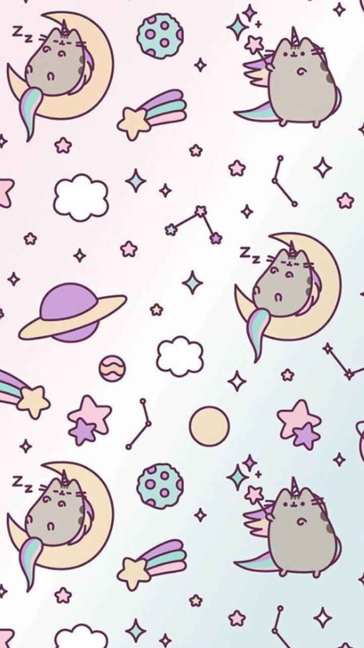 Pink Pusheen Wallpapers Top Free Pink Pusheen Backgrounds