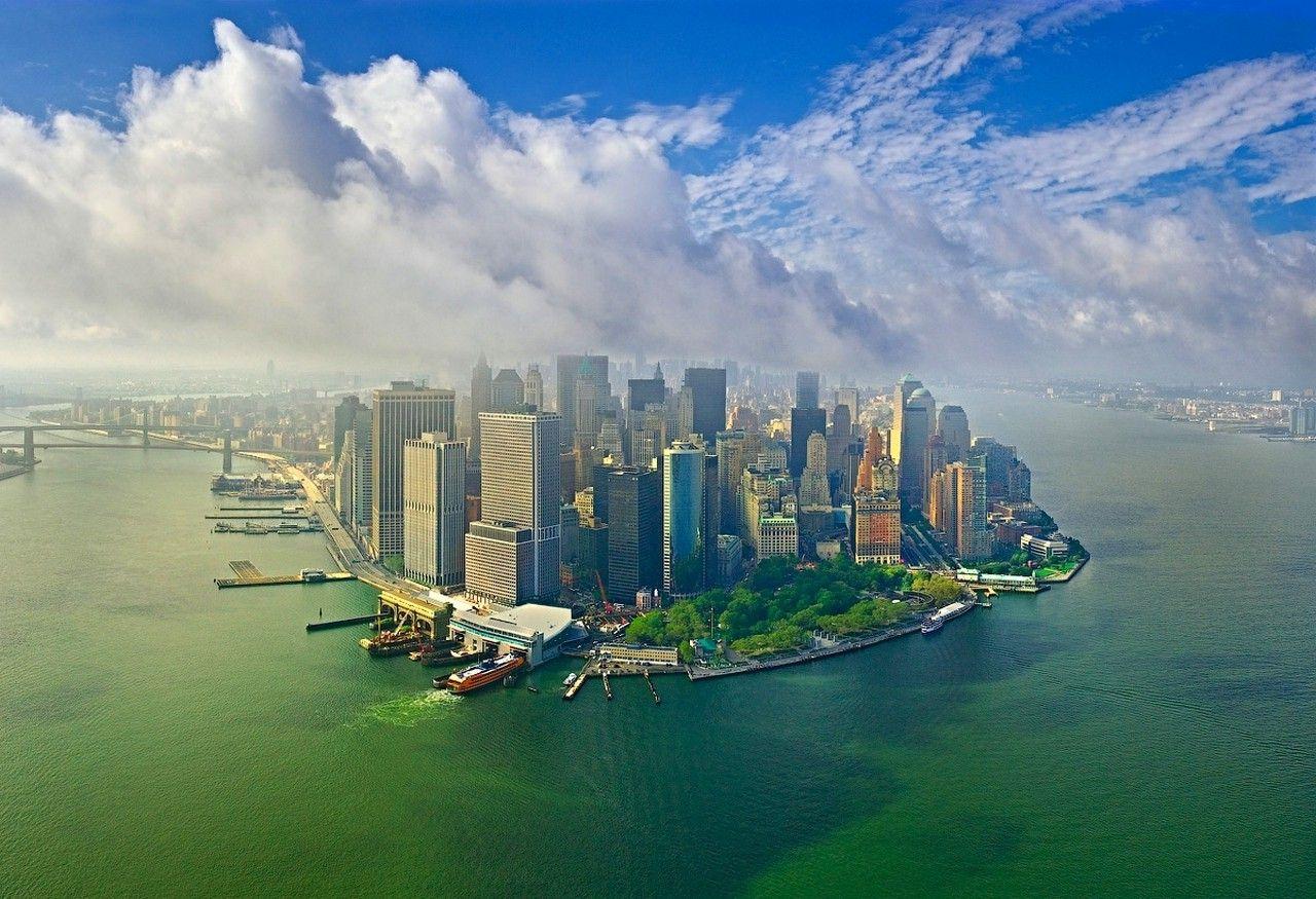 1280x875 New York Aerial View Wallpaper HD .