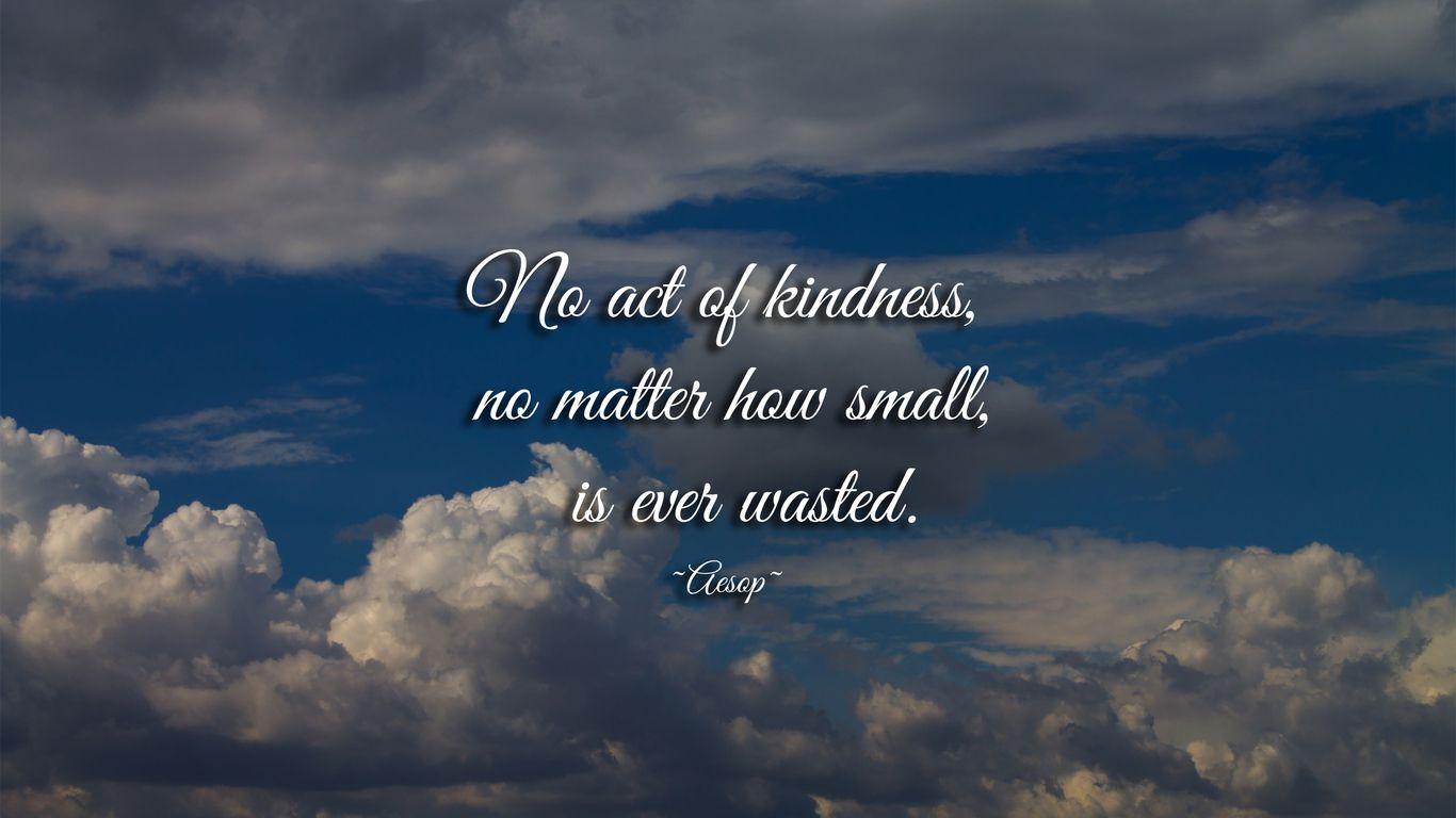 1366x768 Funny Kindness Quotes.