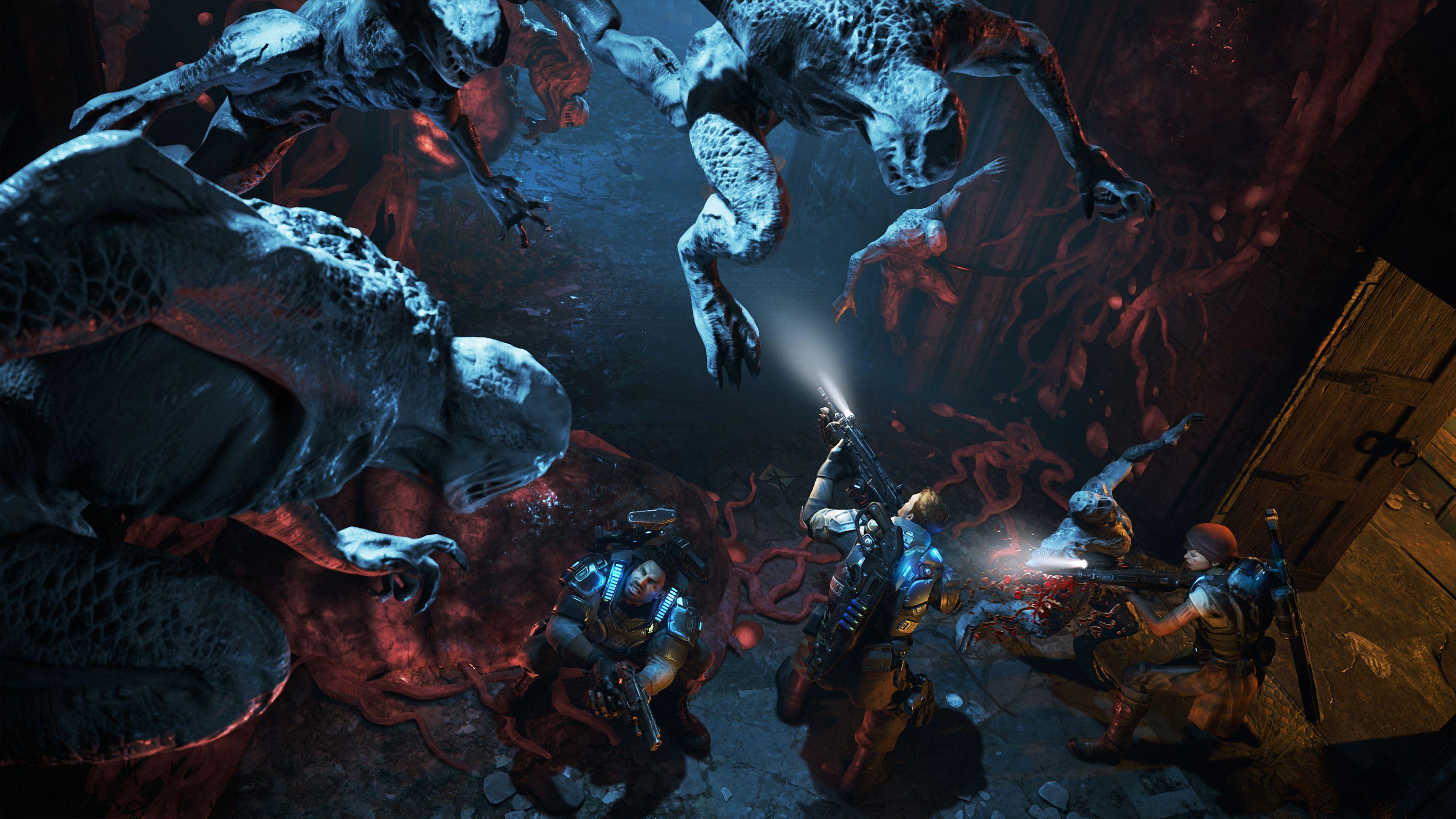 3300x1856 Gears Of War 4 Church Swarm, HD Games .