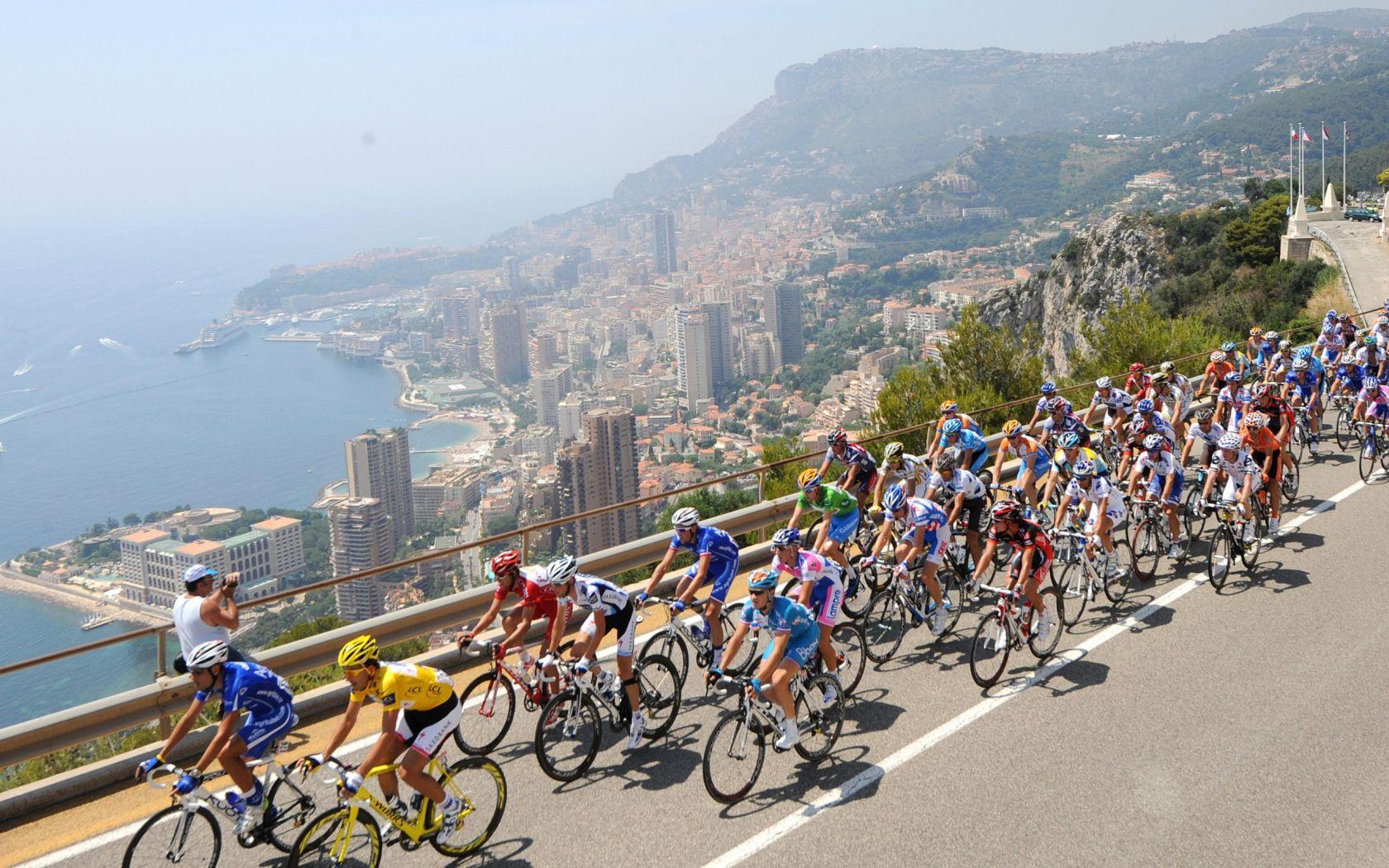 1680x1050 Road Cycling Wallpaper .