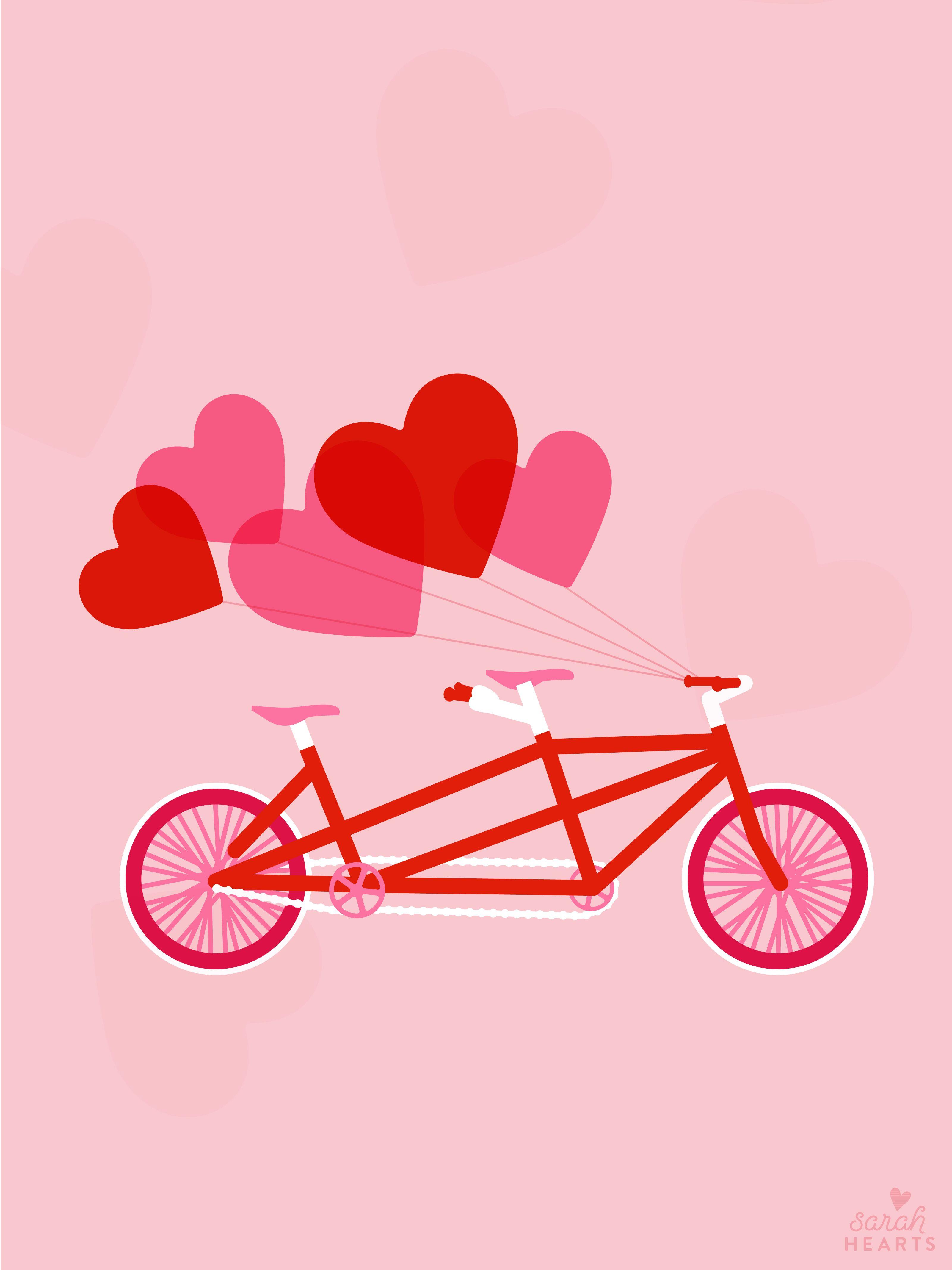 3201x4268 February 2019 Tandem Bike Calendar .