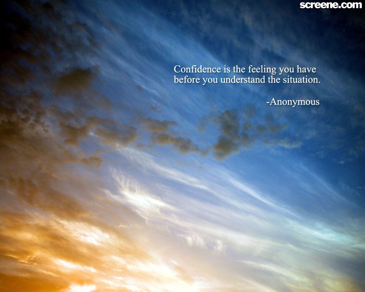 1280x1024 Self Confidence Quotes .