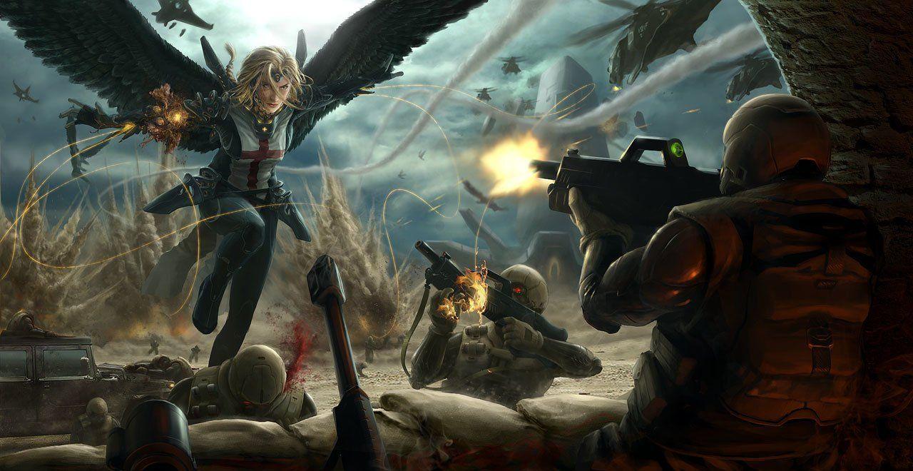 1280x660 Warrior HD Wallpaper and Background Image