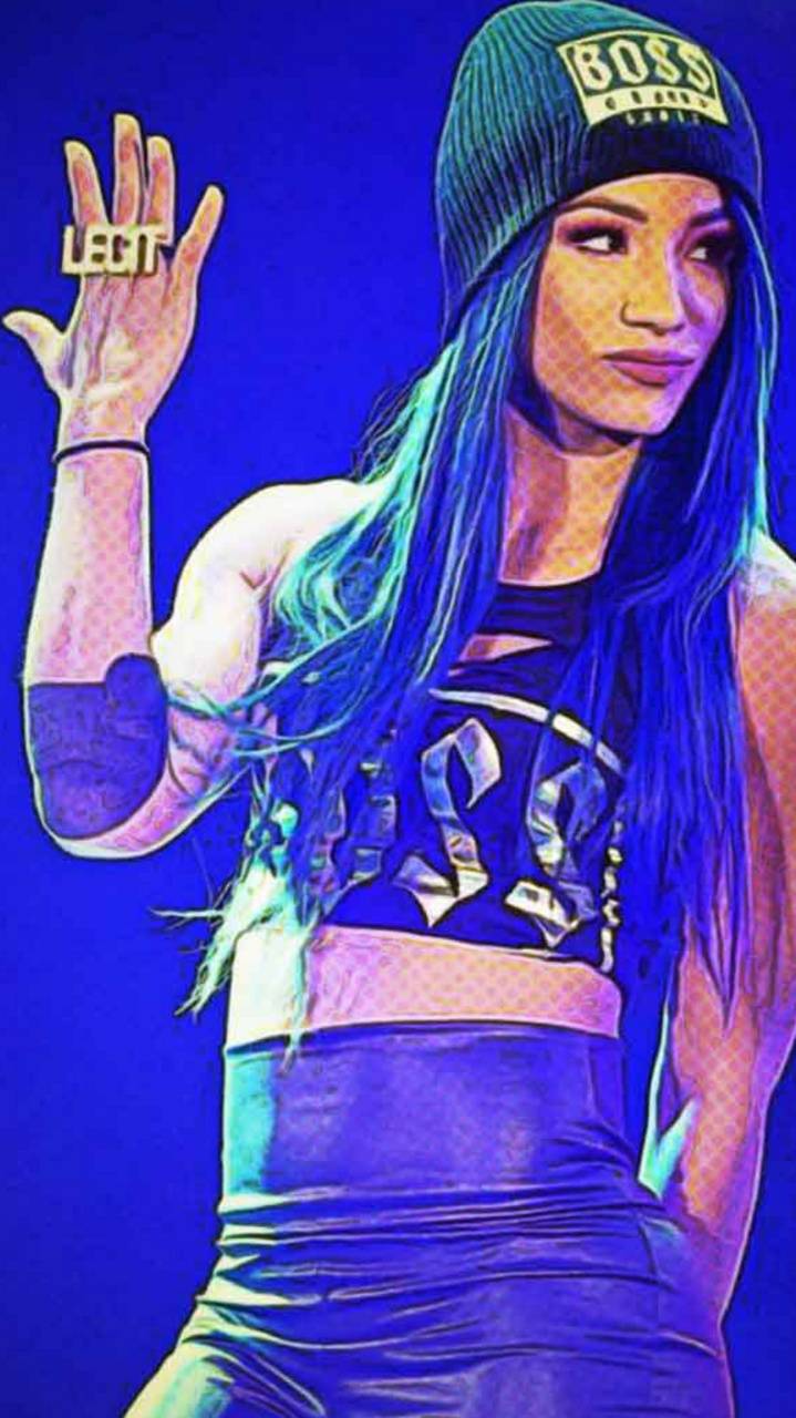 719x1280 Sasha Banks wallpaper by 619alberto .