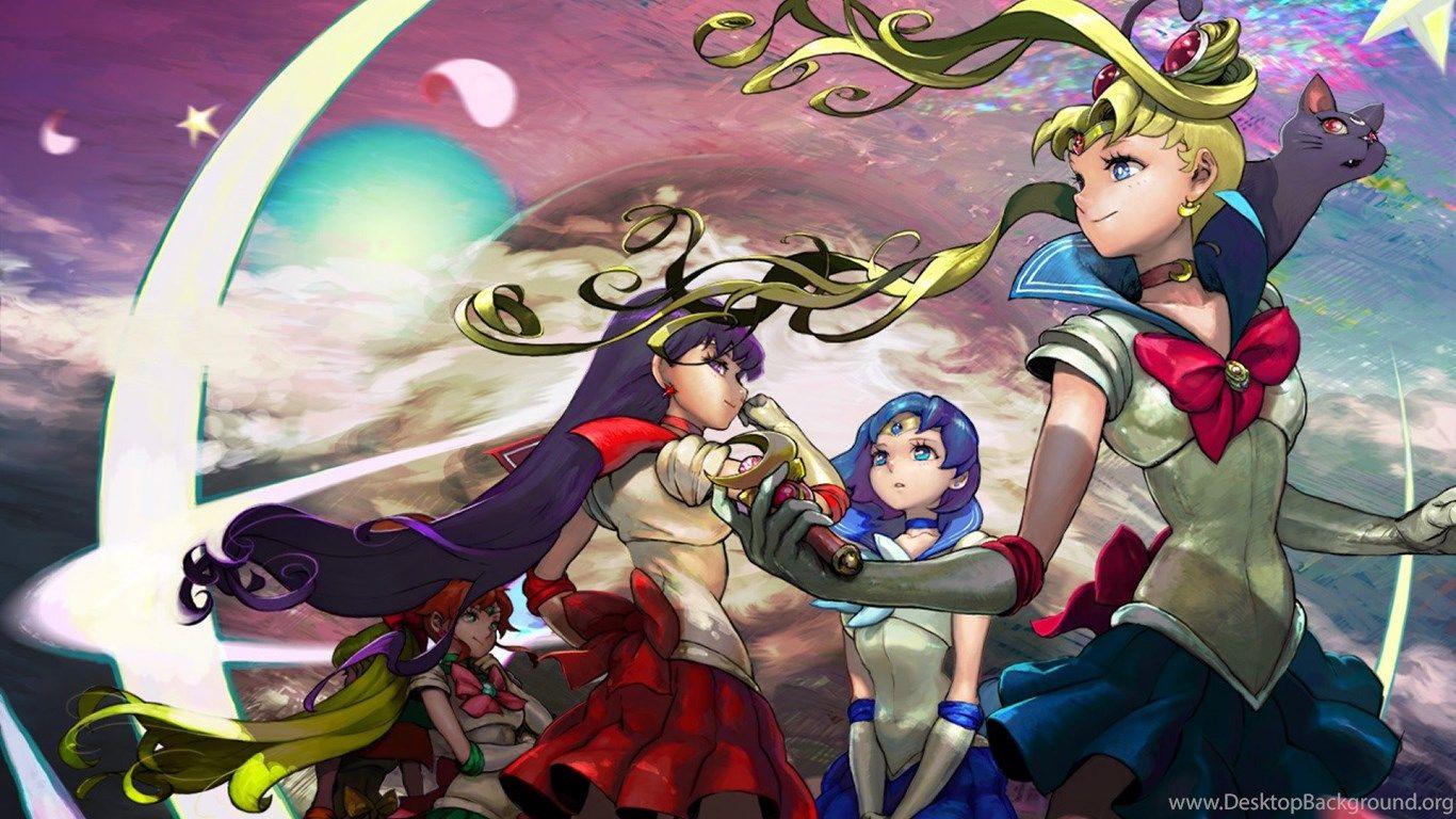 1366x768 Sailor Guardians Winx Club & Sailor .