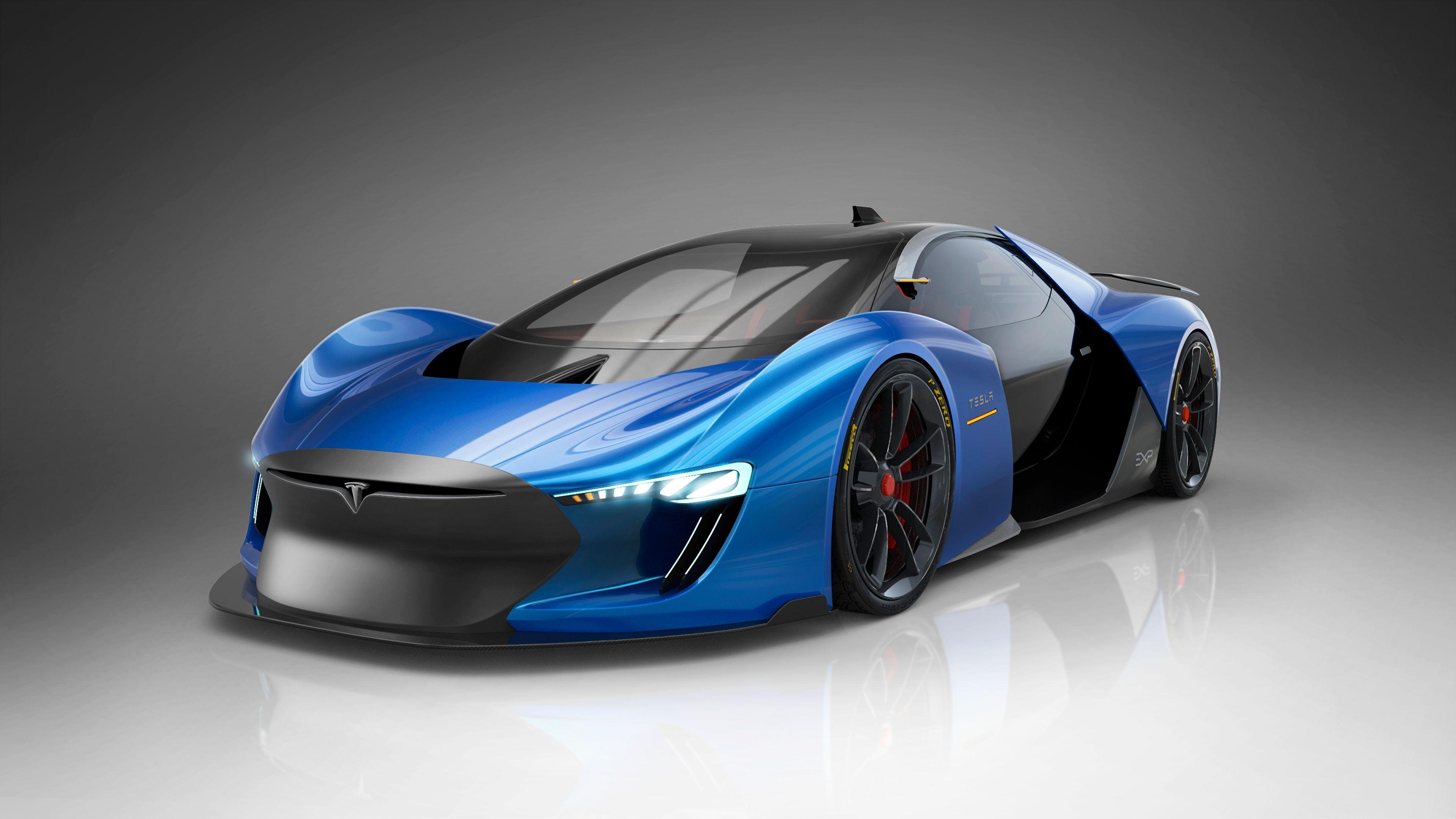 3840x2160 4k Wallpaper. Tesla Supercar .com