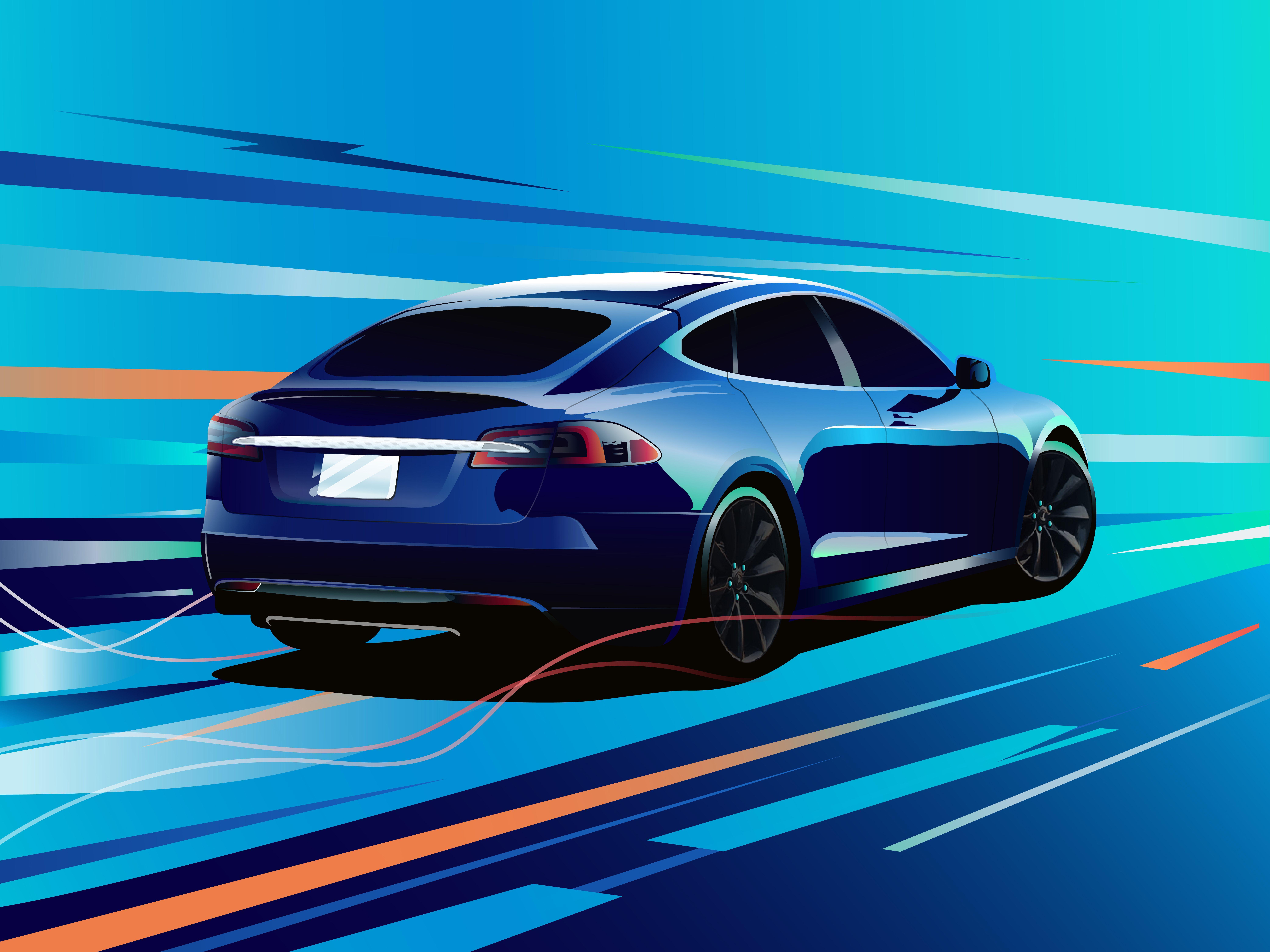 8334x6250 Tesla Model S 8k HD 4k Wallpaper .