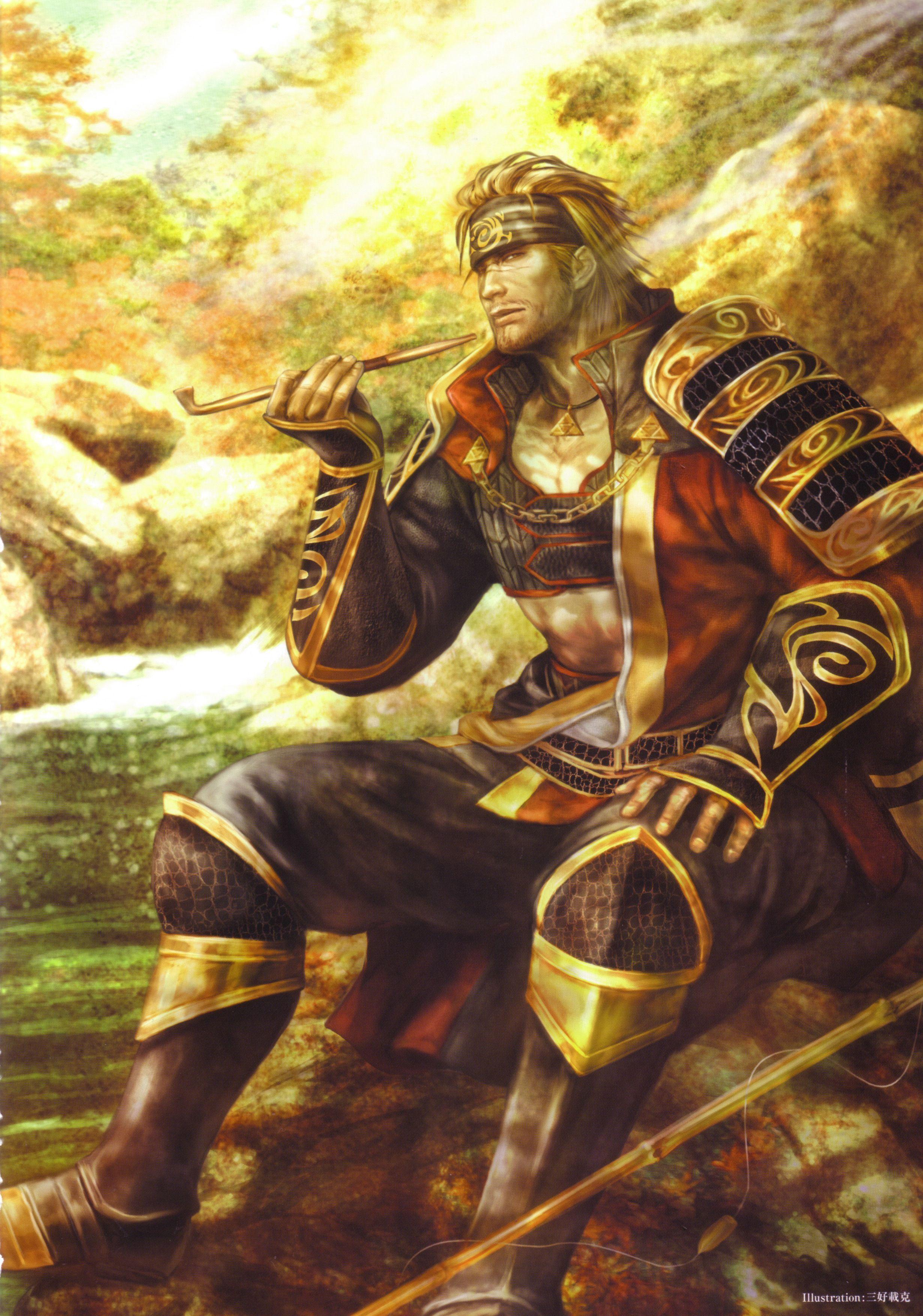 2460x3508 Ujiyasu Hojo. Warriors. Sengoku musou, Samurai
