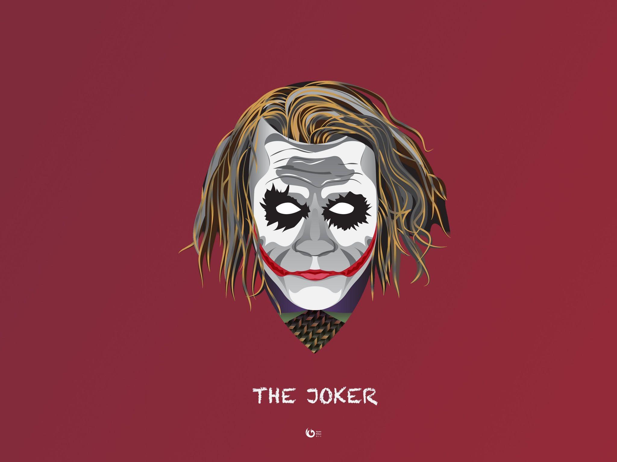 2048x1536 Wallpaper 4k The Joker Minimal 4k 4k .