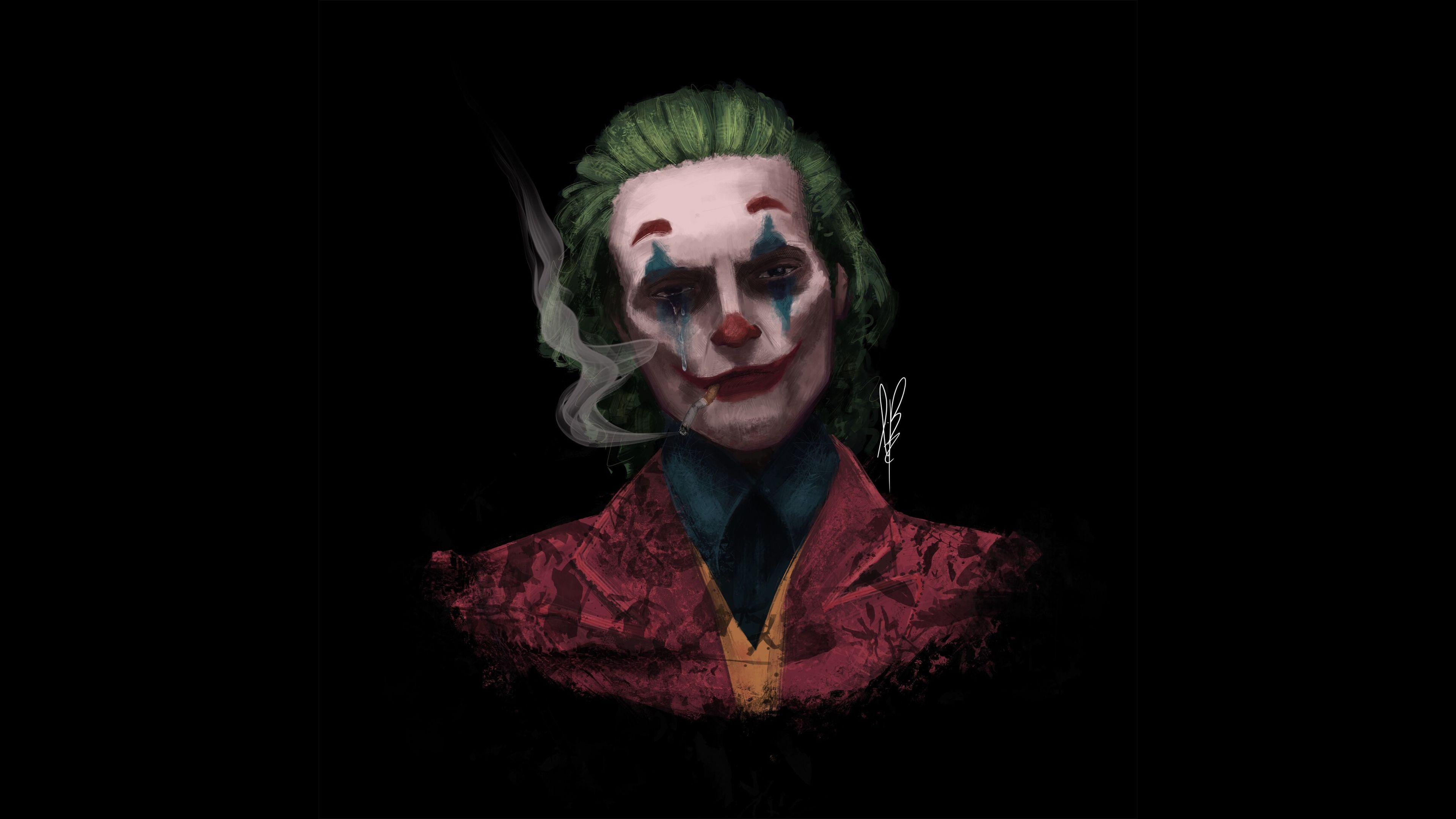 3840x2160 Joker 4k Minimal, HD Superheroes, 4k .