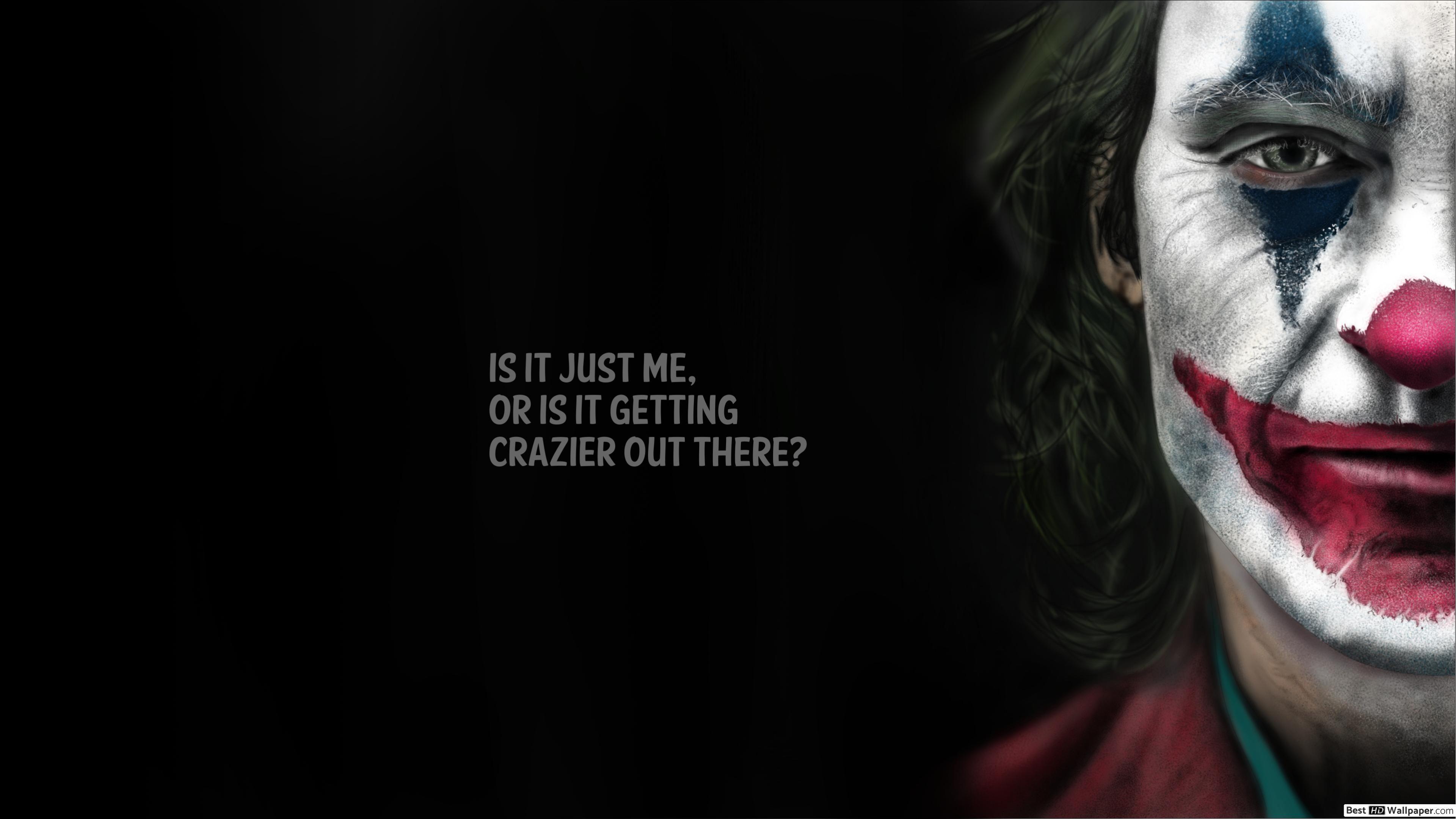 3840x2160 Joker minimalist wallpaper 4K HD .