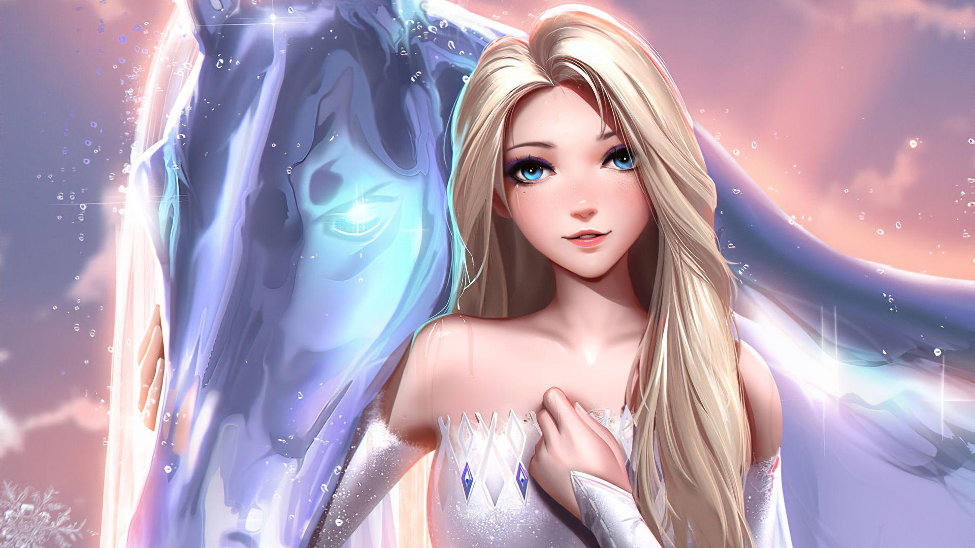 1920x1080 Elsa Frozen 2 4k Laptop Full HD 1080P HD 4k Wallpaper, Image, Background, Photo and Picture