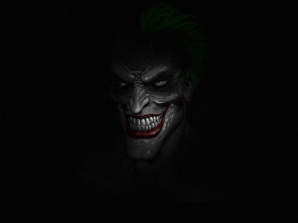 1024x768 Joker Dark Minimalist