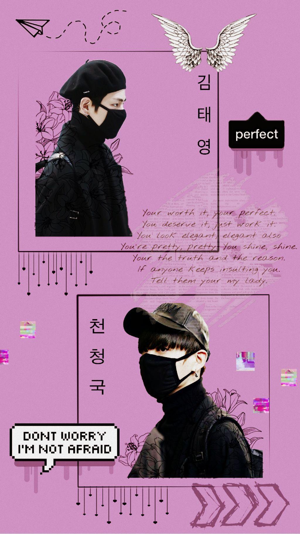 1024x1821 Jungkook Purple Aesthetic