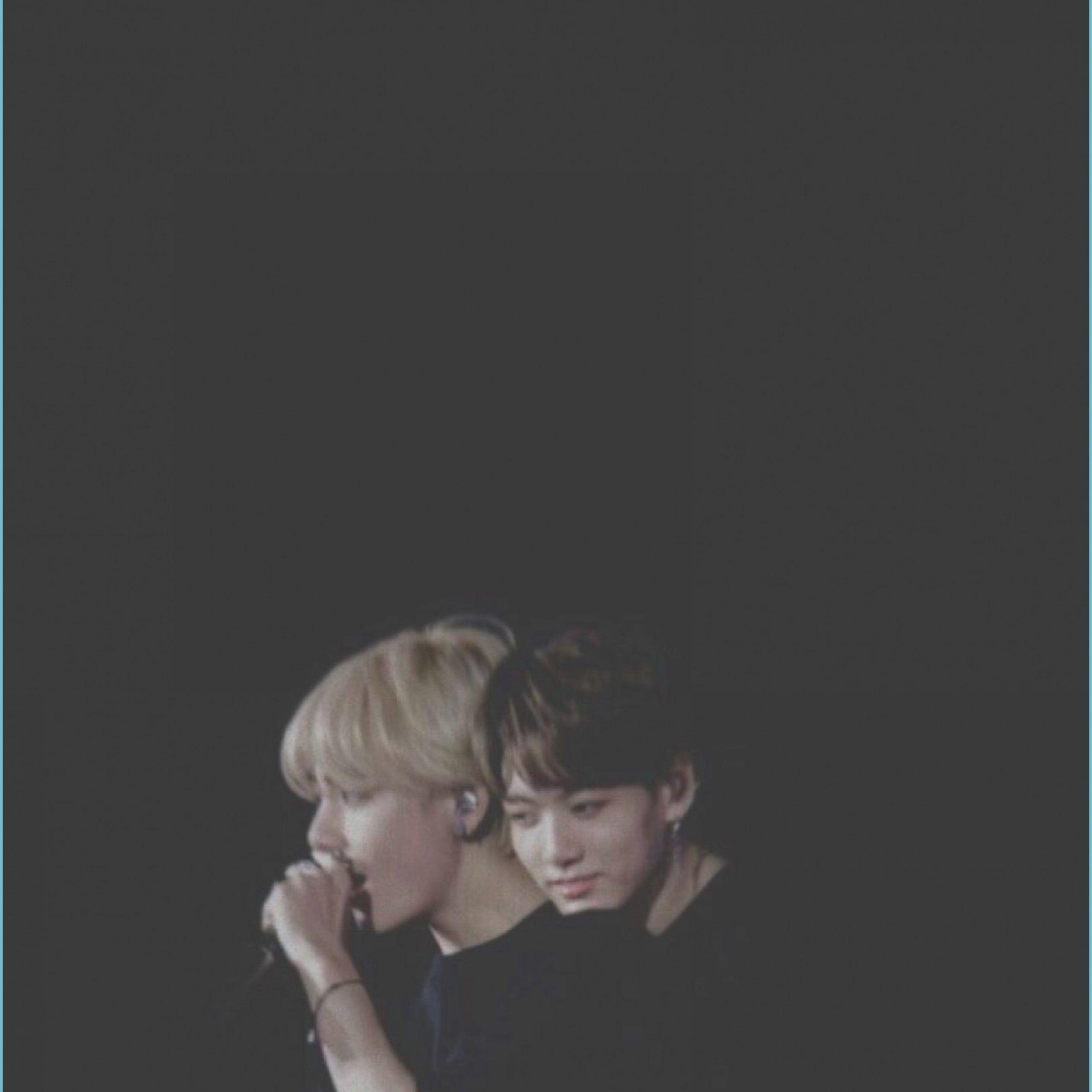 2560x2560 Taekook wallpaper #black #taekook .
