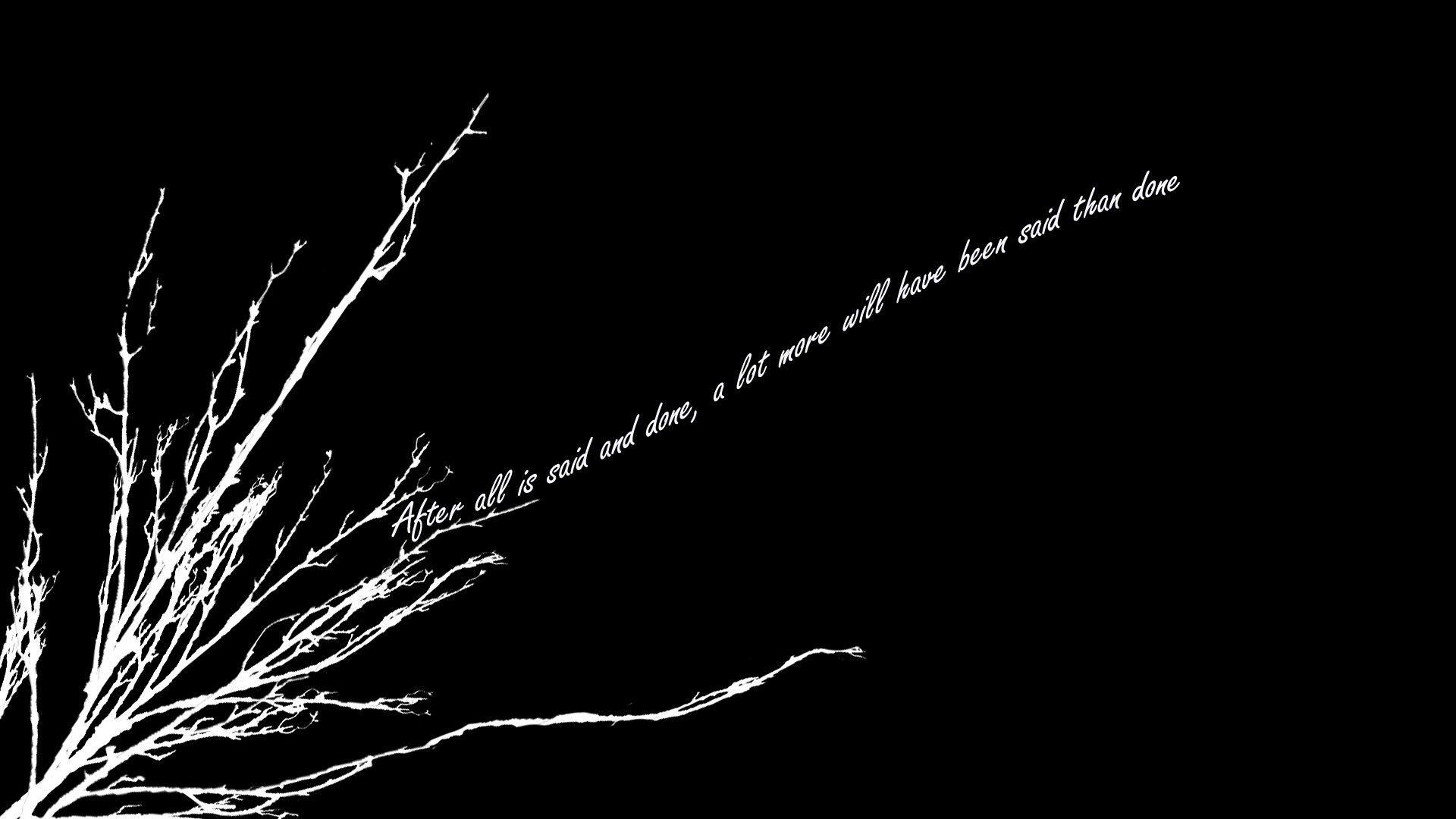 1920x1080 Dark Dark Background And Quotes. QuotesGram