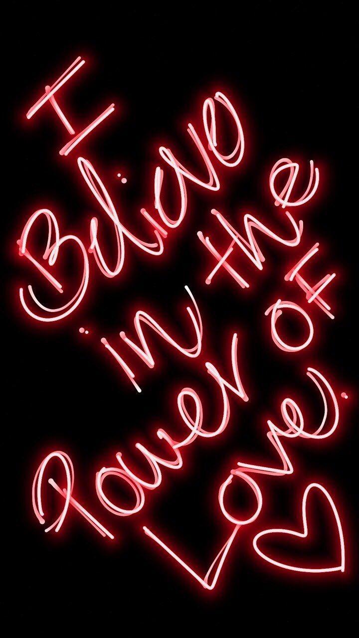 720x1280 Love Quotes Neon