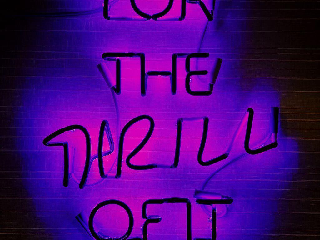 1024x768 Download wallpaper 1024x768 words, neon .