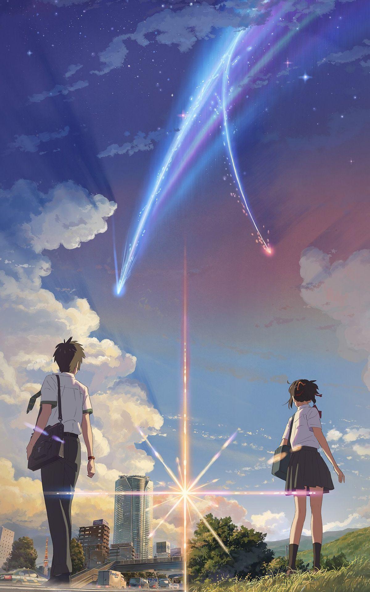 1200x1920 Free download Boy And Girl Anime Art .