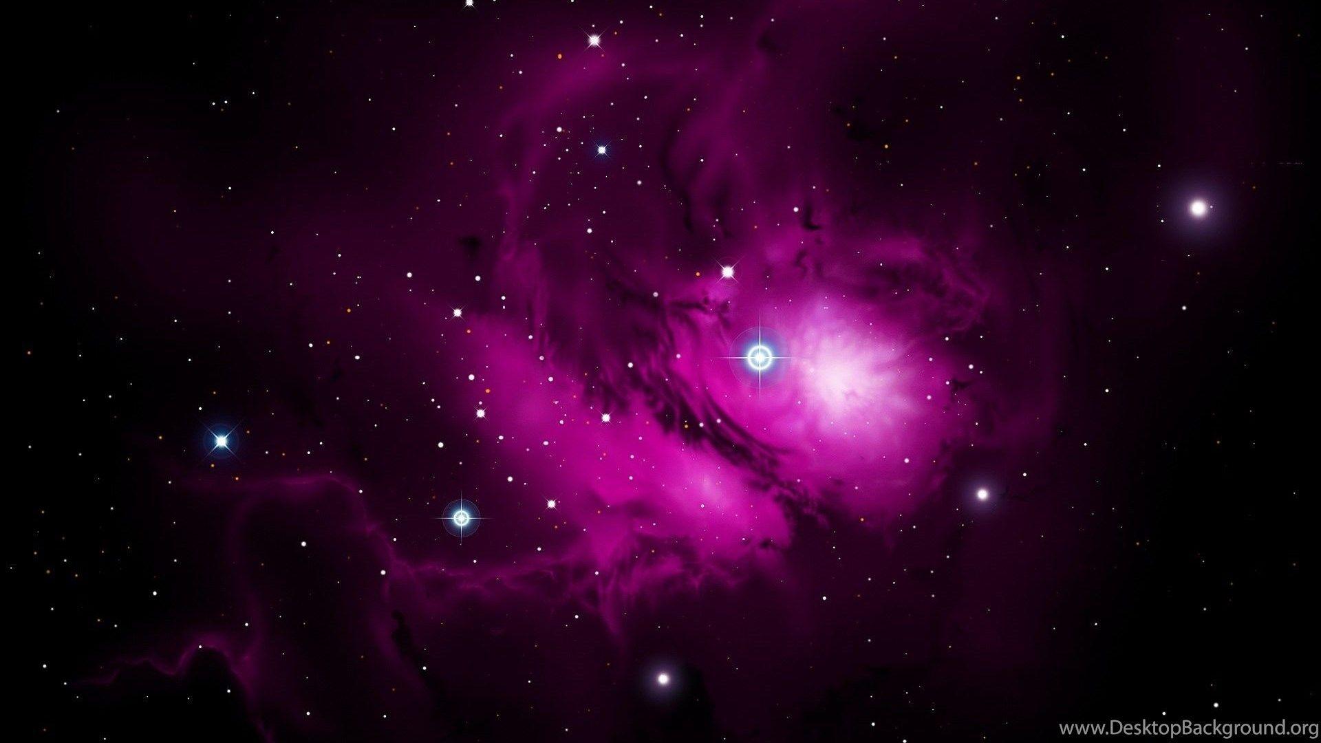 1920x1080 Purple Galaxy Wallpaper Desktop