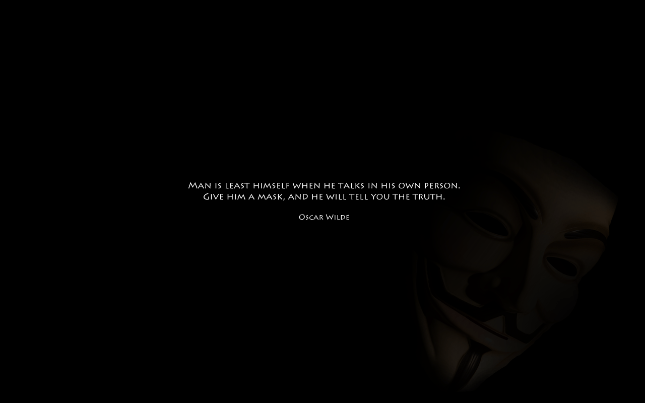 1280x800 Anonymous Mask Quotes.