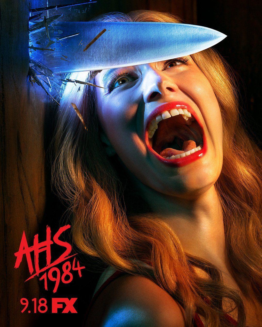 1080x1350 American Horror Story: 1984 Poster .bloody