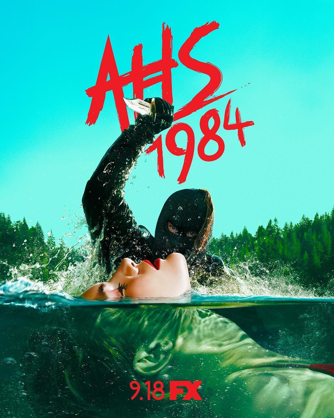 1080x1350 American Horror Story: 1984 Poster .bloody