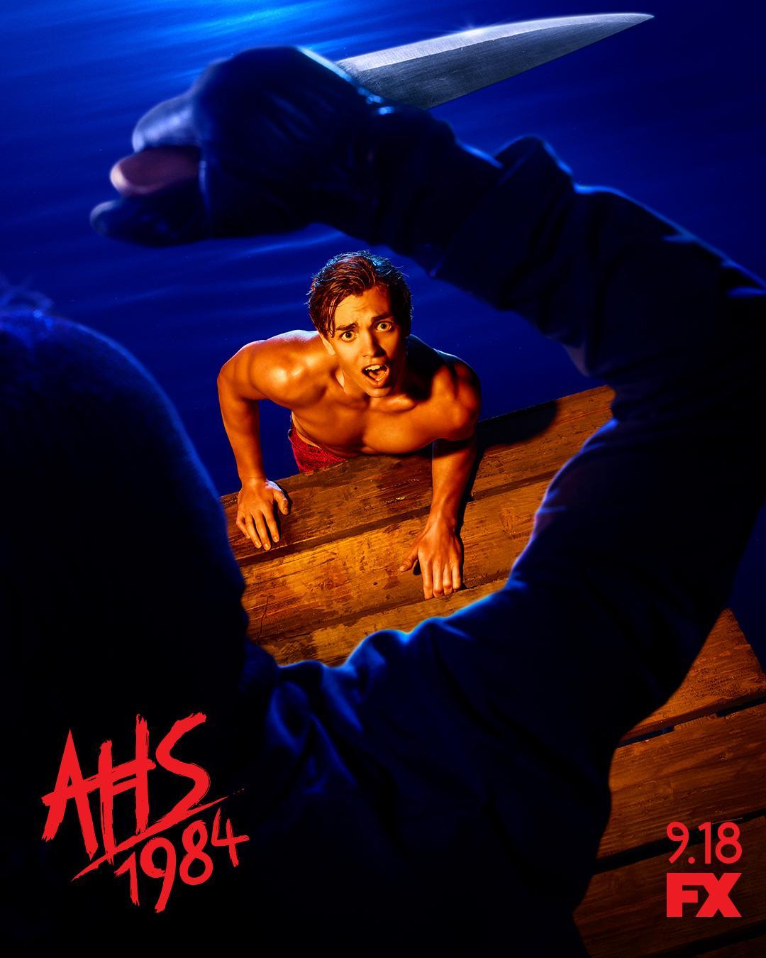 1080x1350 American Horror Story: 1984 Poster .bloody
