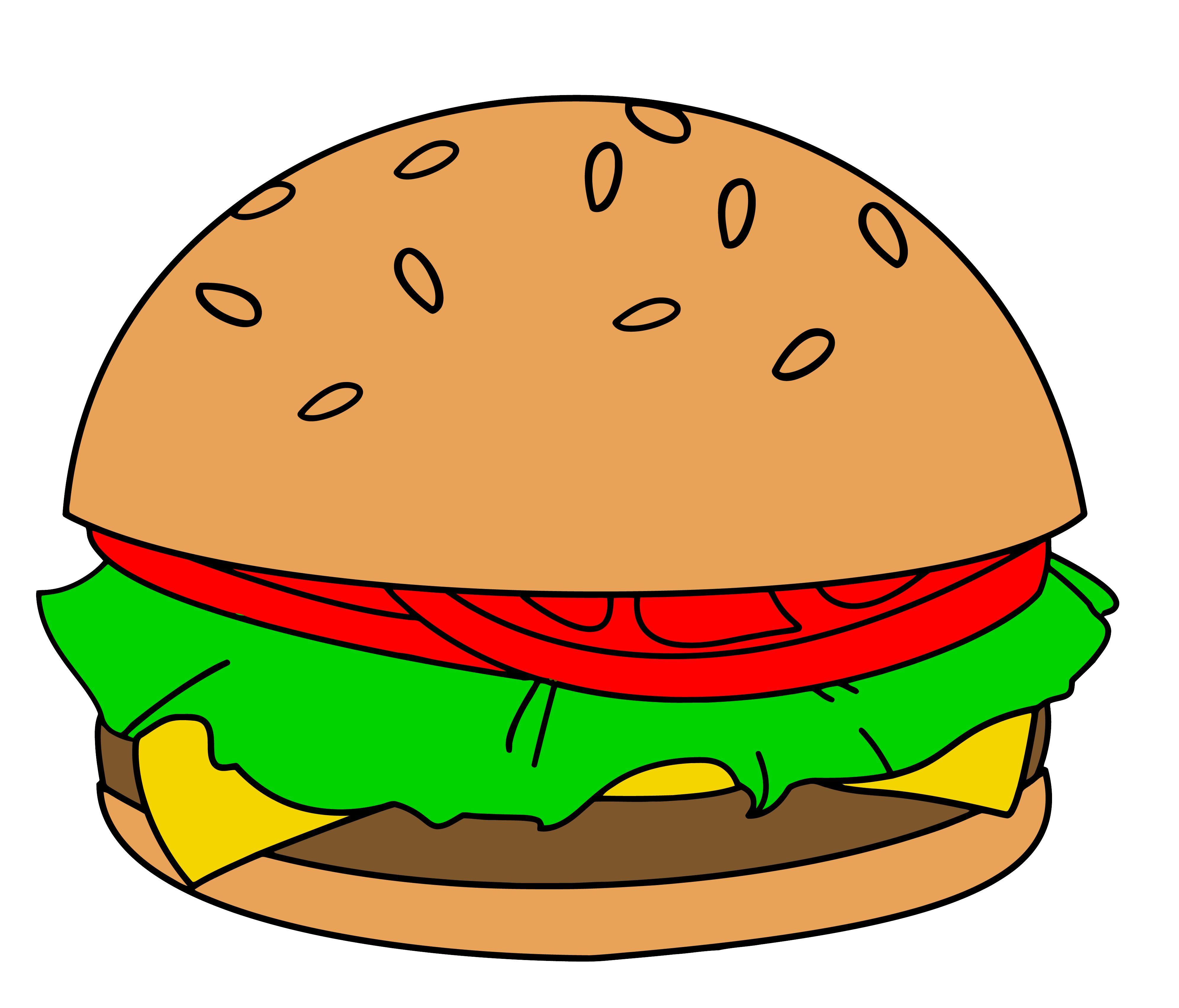Cartoon Burger Wallpapers - Top Free Cartoon Burger Backgrounds -  WallpaperAccess