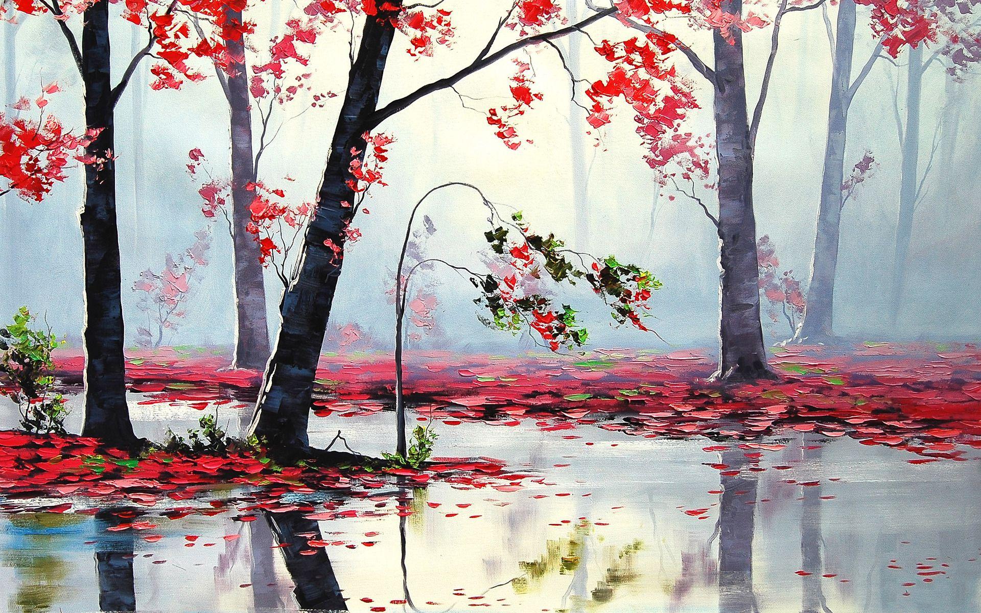 1920x1200 Beautiful Painting Wallpaper