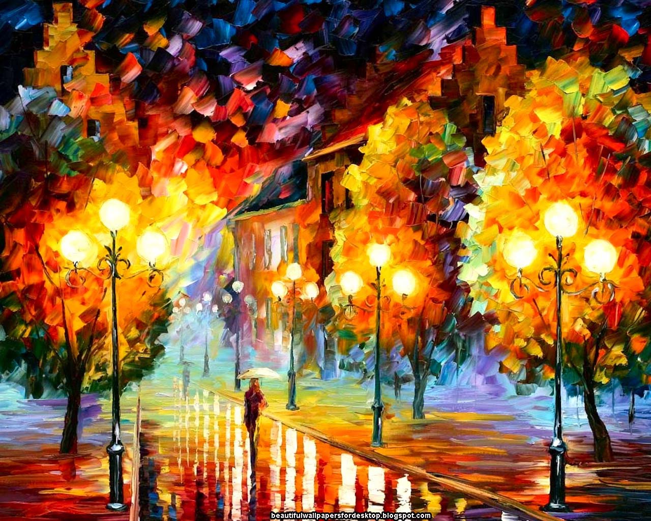 1280x1024 Beautiful Painting Wallpaper .