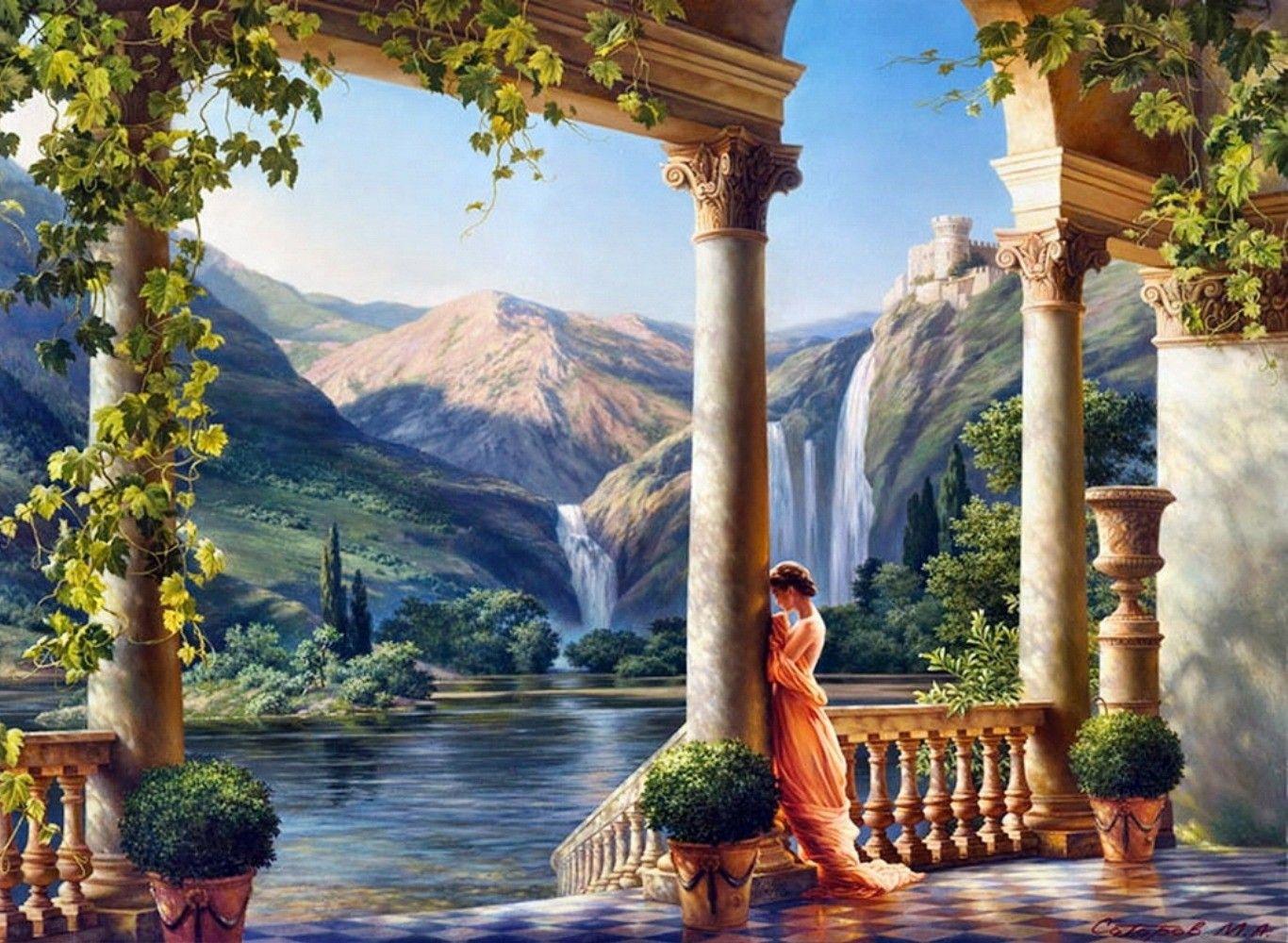 Beautiful Paintings HD Wallpapers - Top Free Beautiful Paintings HD ...