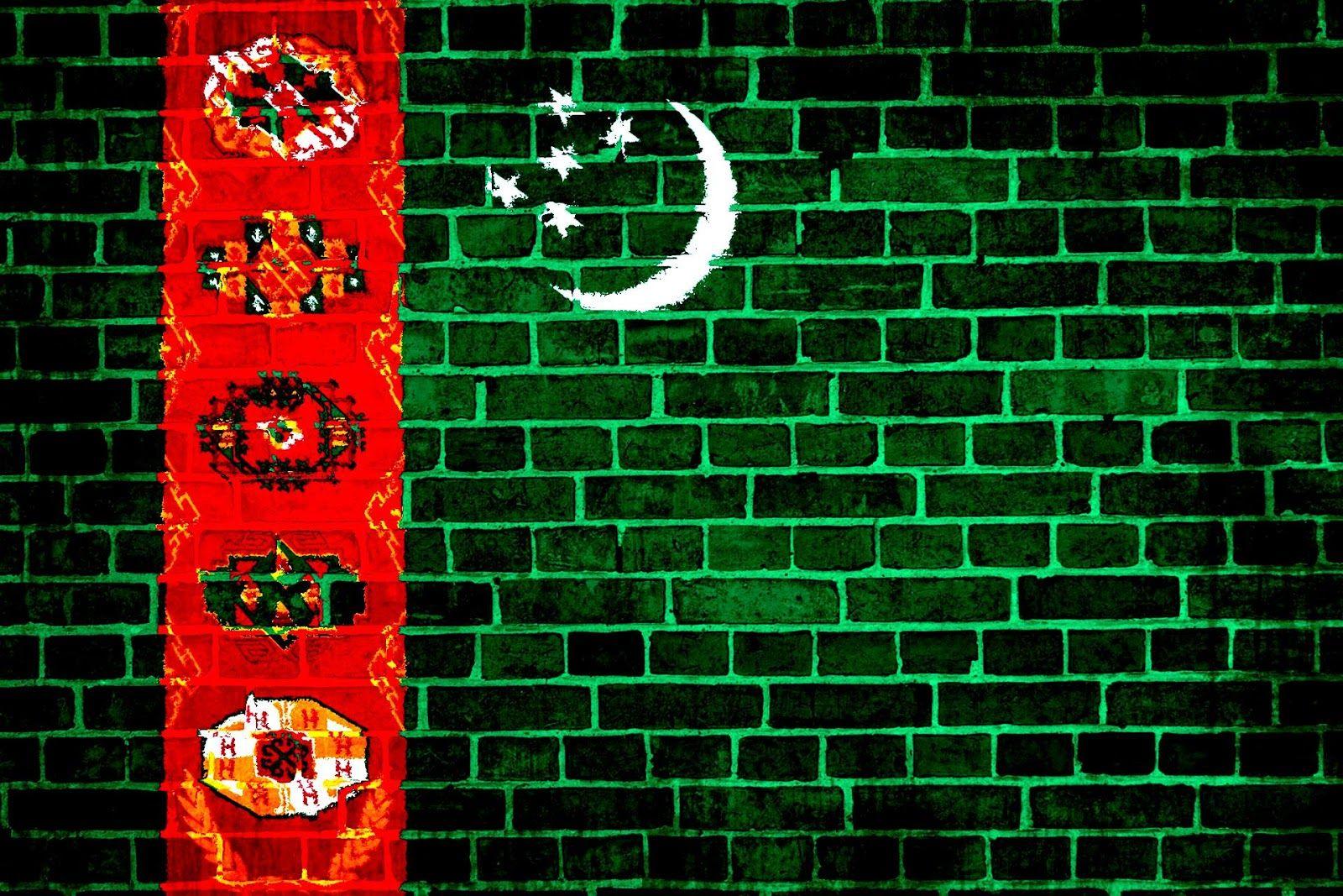 1600x1067 Imagehub: Turkmenistan Flag HD Free Download